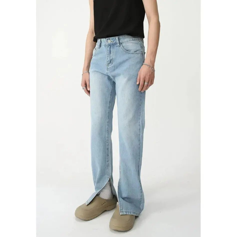 Japanese Brand Retro loose high street wide leg jeans Size US 32 / EU 48 - 3 Thumbnail