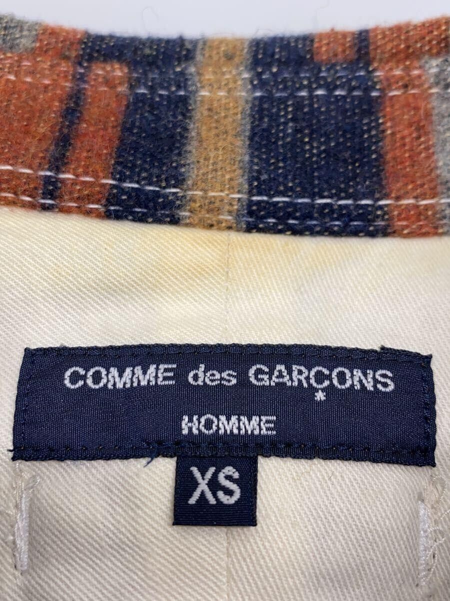 Comme des Garcons × Comme des Garcons Homme Wool Striped Button Shirt Size US XS / EU 42 / 0 - 6 Thumbnail