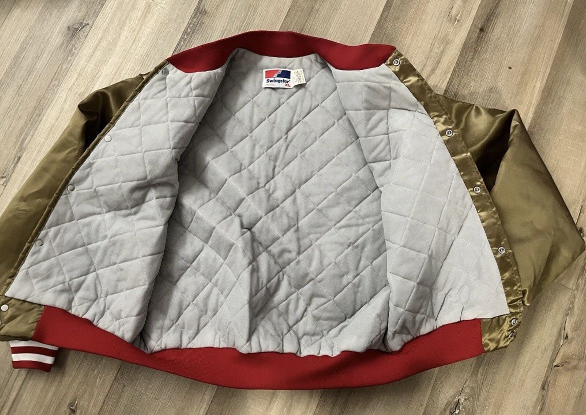 Swingster San Francisco 49ers vintage satin bomber jacket swingster xl Size US XL / EU 56 / 4 - 6 Thumbnail