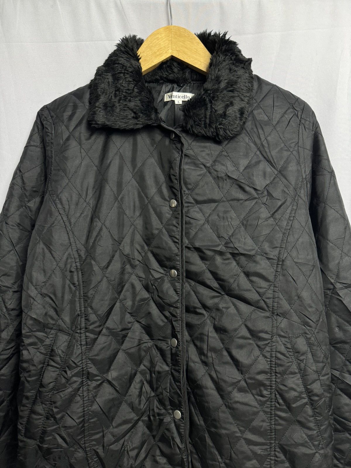 If Six Was Nine × Japanese Brand × Le Grande Bleu (L.G.B.) Fur Jacket Puffer Venticello Lgb style Size US L / EU 52-54 / 3 - 3 Thumbnail