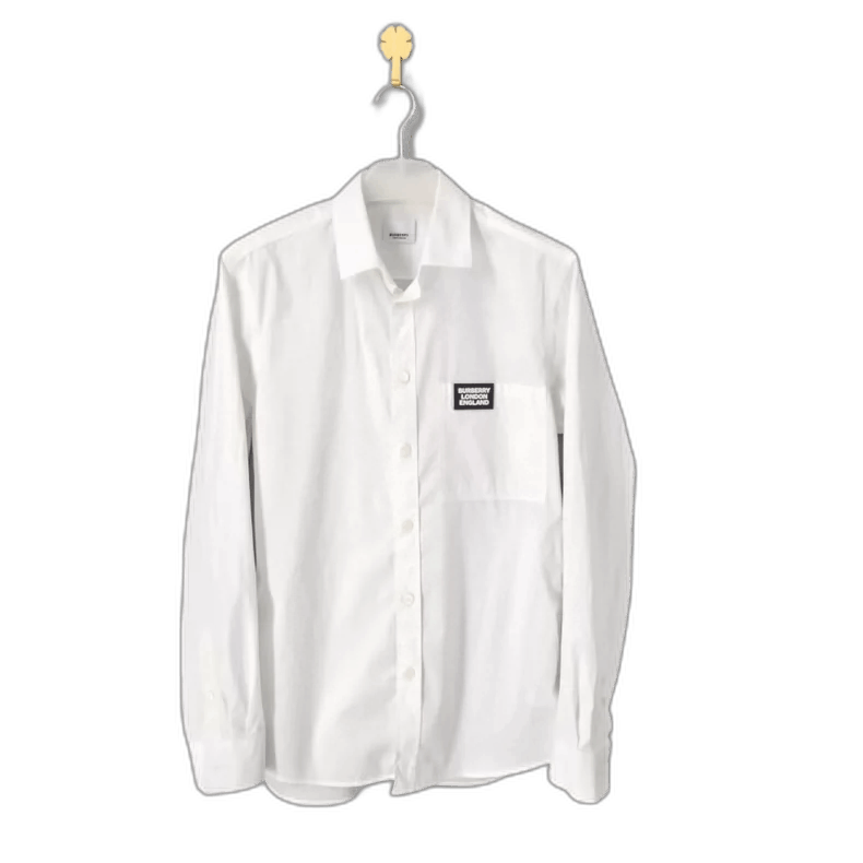Burberry Burberry Logo Long Sleeve Shirt for Men-yf Size US M / EU 48-50 / 2 - 1 Thumbnail
