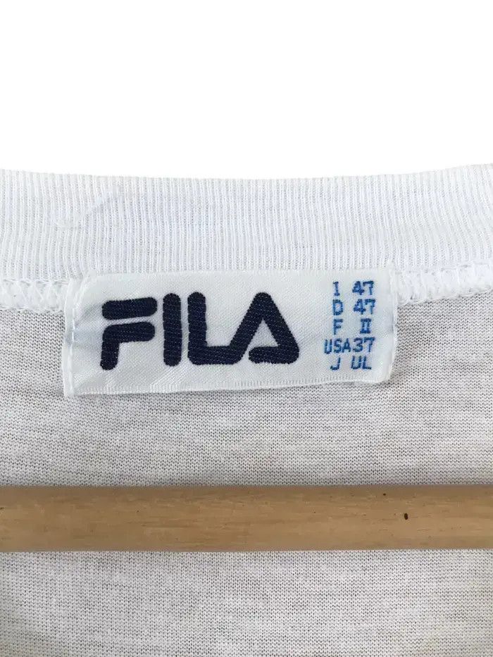 Fila Vintage 80's Fila Tennis Tshirts Size US L / EU 52-54 / 3 - 4 Thumbnail
