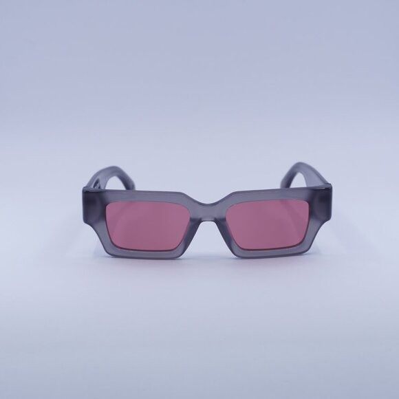 Palm Angels Palm Angels PERI086 HYDE 0921 Sunglasses Grey Rectangle Size ONE SIZE - 3 Thumbnail