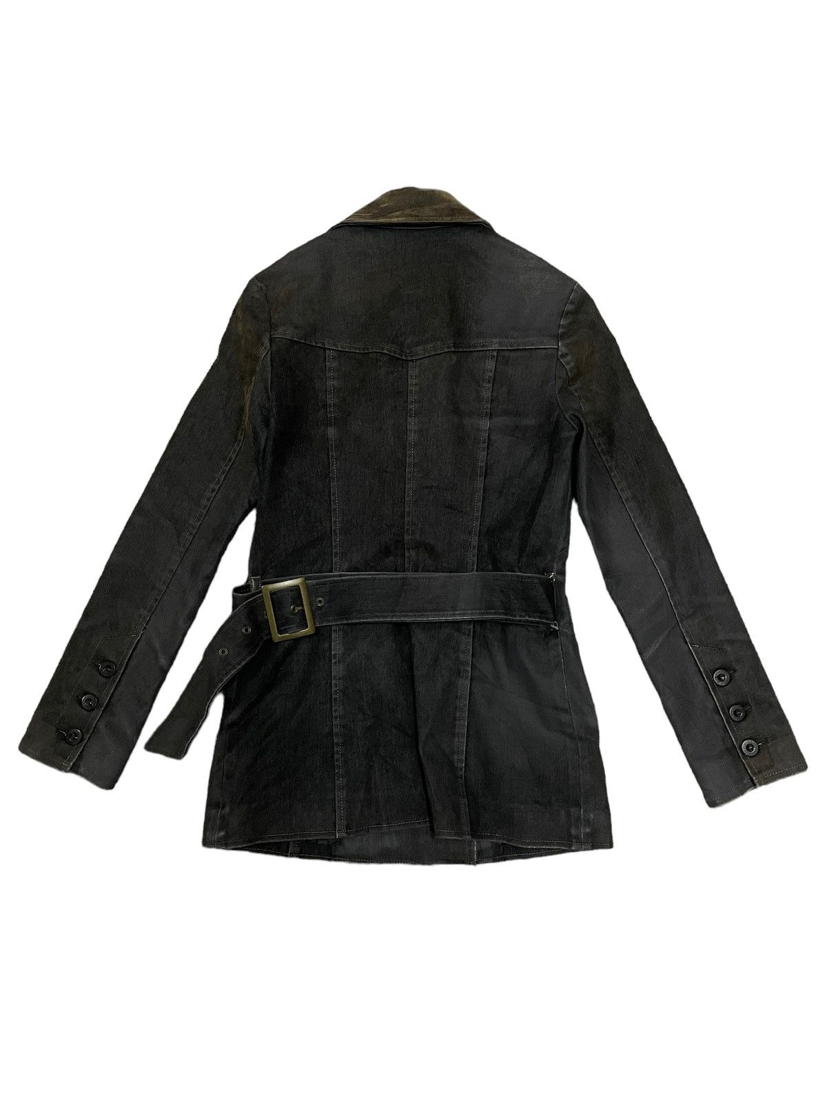 Japanese Brand Vintage Japanese Avant Garde Style Double Breasted Jacket Size M / US 6-8 / IT 42-44 - 4 Thumbnail