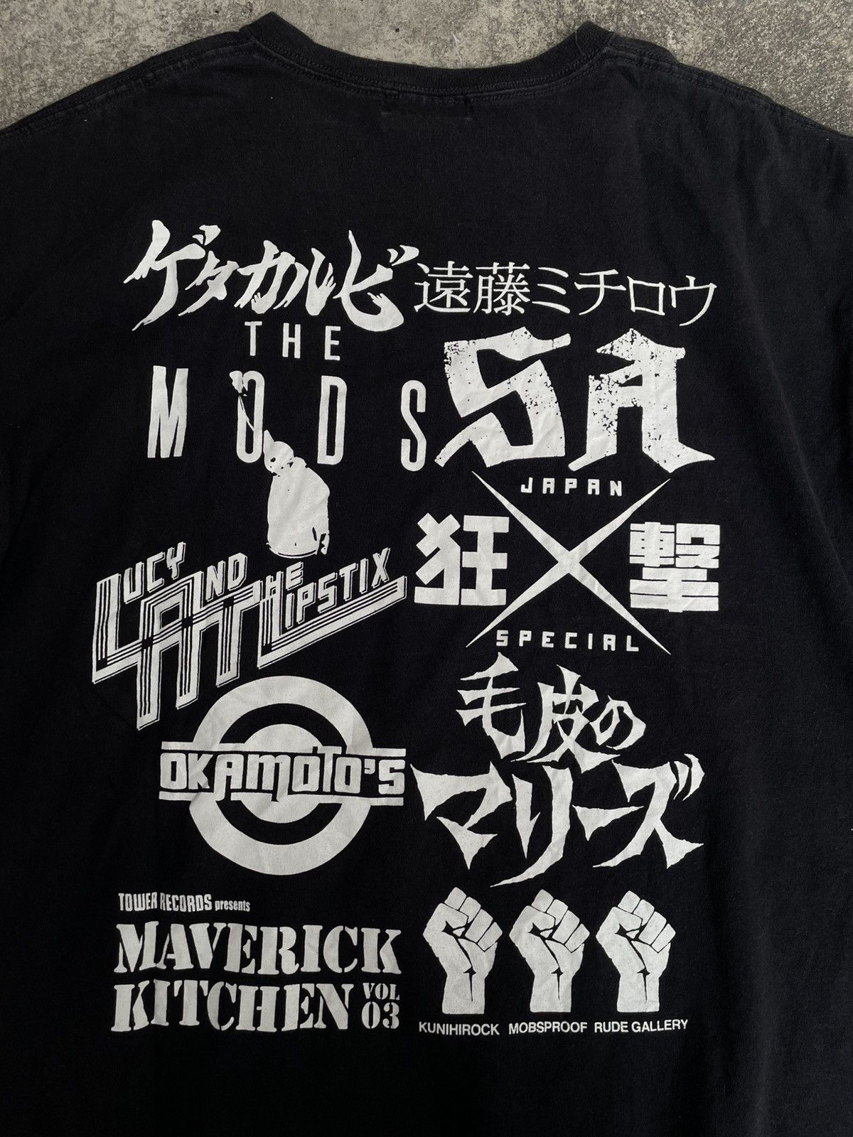 Band Tees × Japanese Brand × RUDE GALLERY Rude Gallery tee Size US XL / EU 56 / 4 - 4 Thumbnail