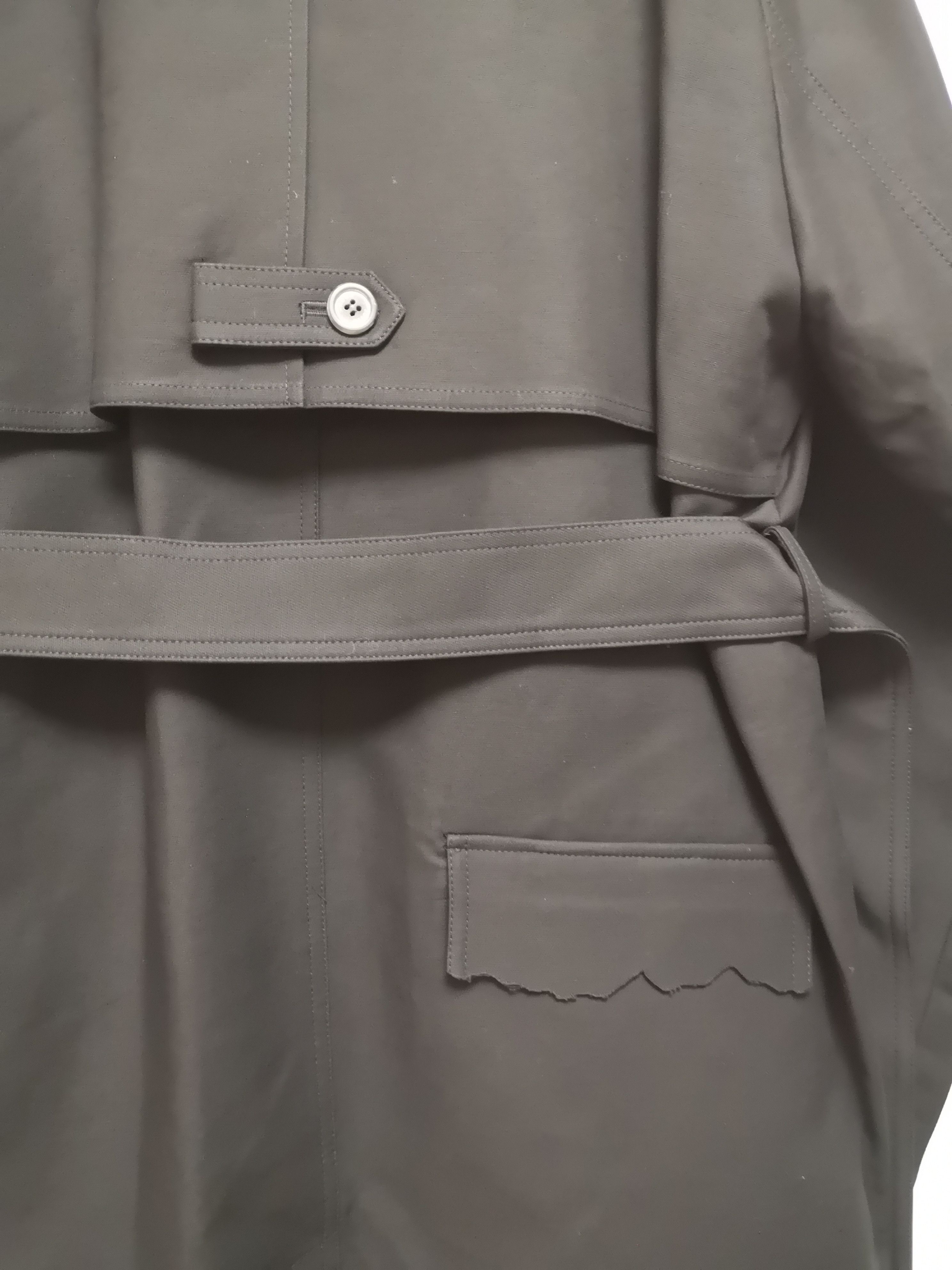 Ader Error Burnt Hem Raglan Sleeves Trenchcoat With Removable Belt Size US L / EU 52-54 / 3 - 7 Thumbnail