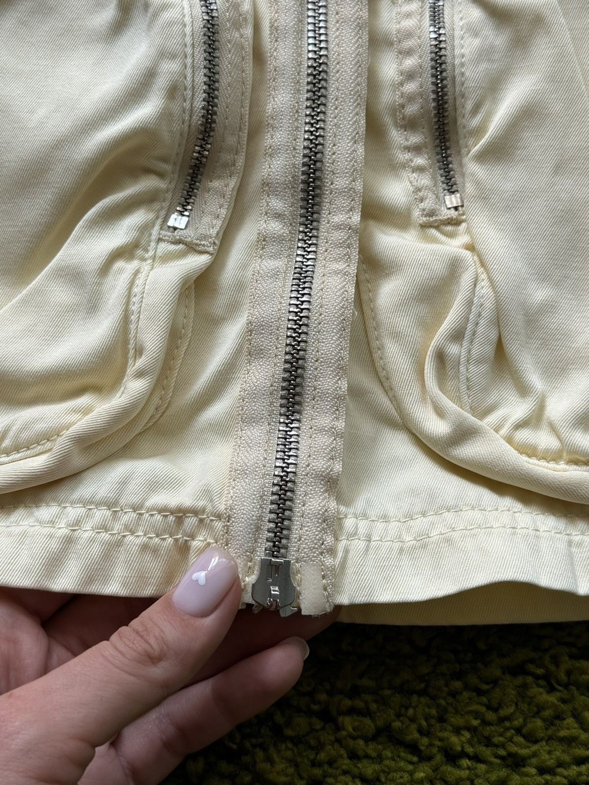 Designer × Diesel × Vintage Diesel Y2K style cargo skirt Size 28" / US 6 / IT 42 - 6 Thumbnail