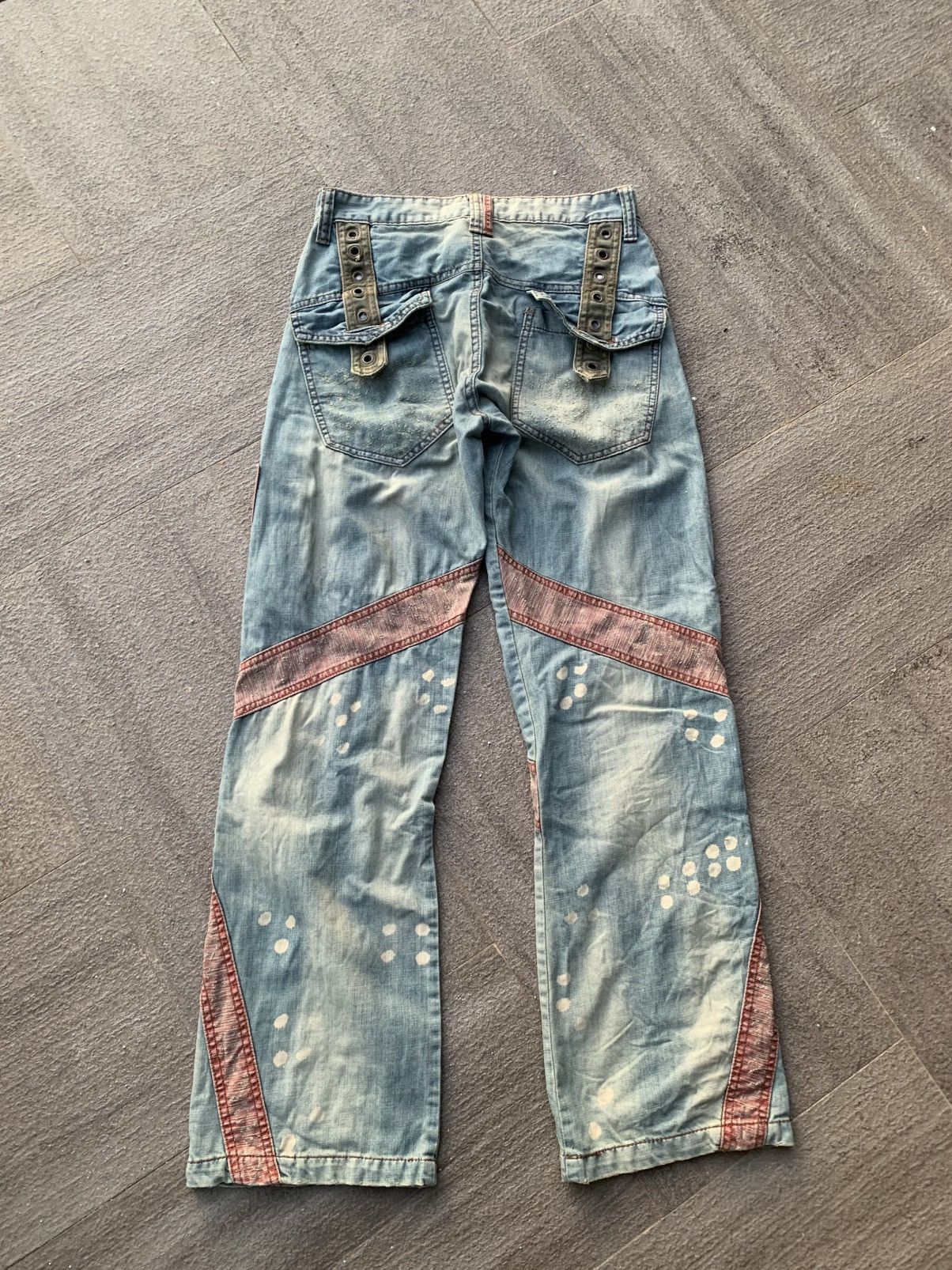 Japanese Brand Joneaa Art Jeans Pants Size US 30 / EU 46 - 3 Thumbnail