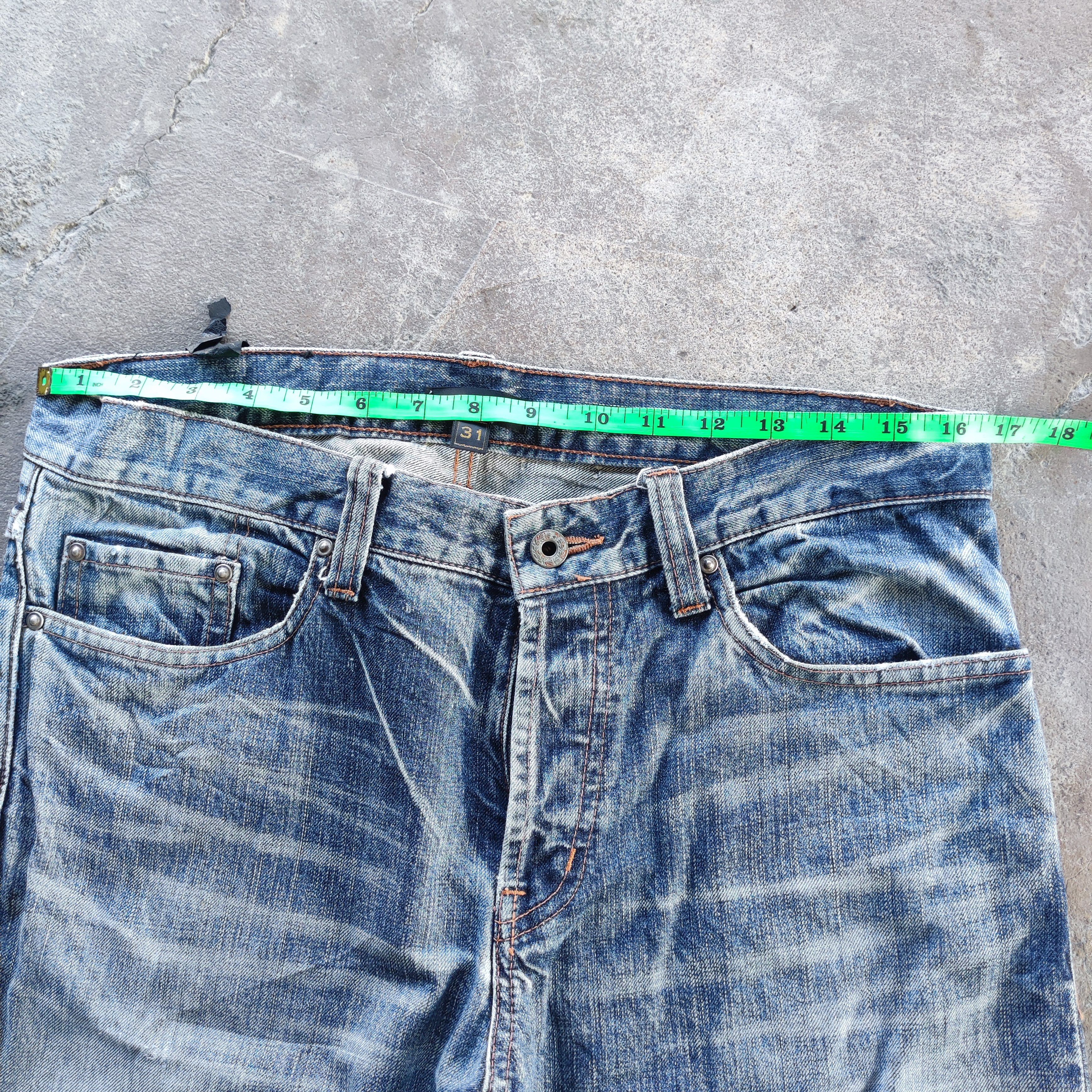 Japanese Brand Vintage Japanese Brand Jeans Distressed Faded Pants Size US 35 - 8 Thumbnail