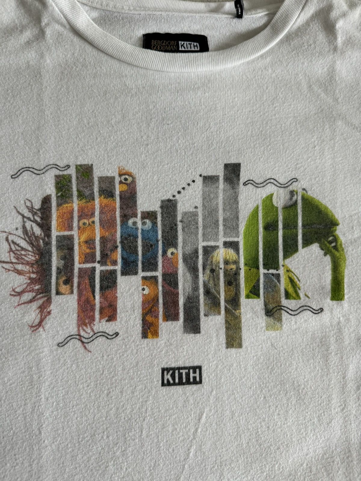 Bergdorf Goodman × Kith Kith Bergdorf Goodman Muppets T Shirt White Small Size US S / EU 44-46 / 1 - 2 Thumbnail