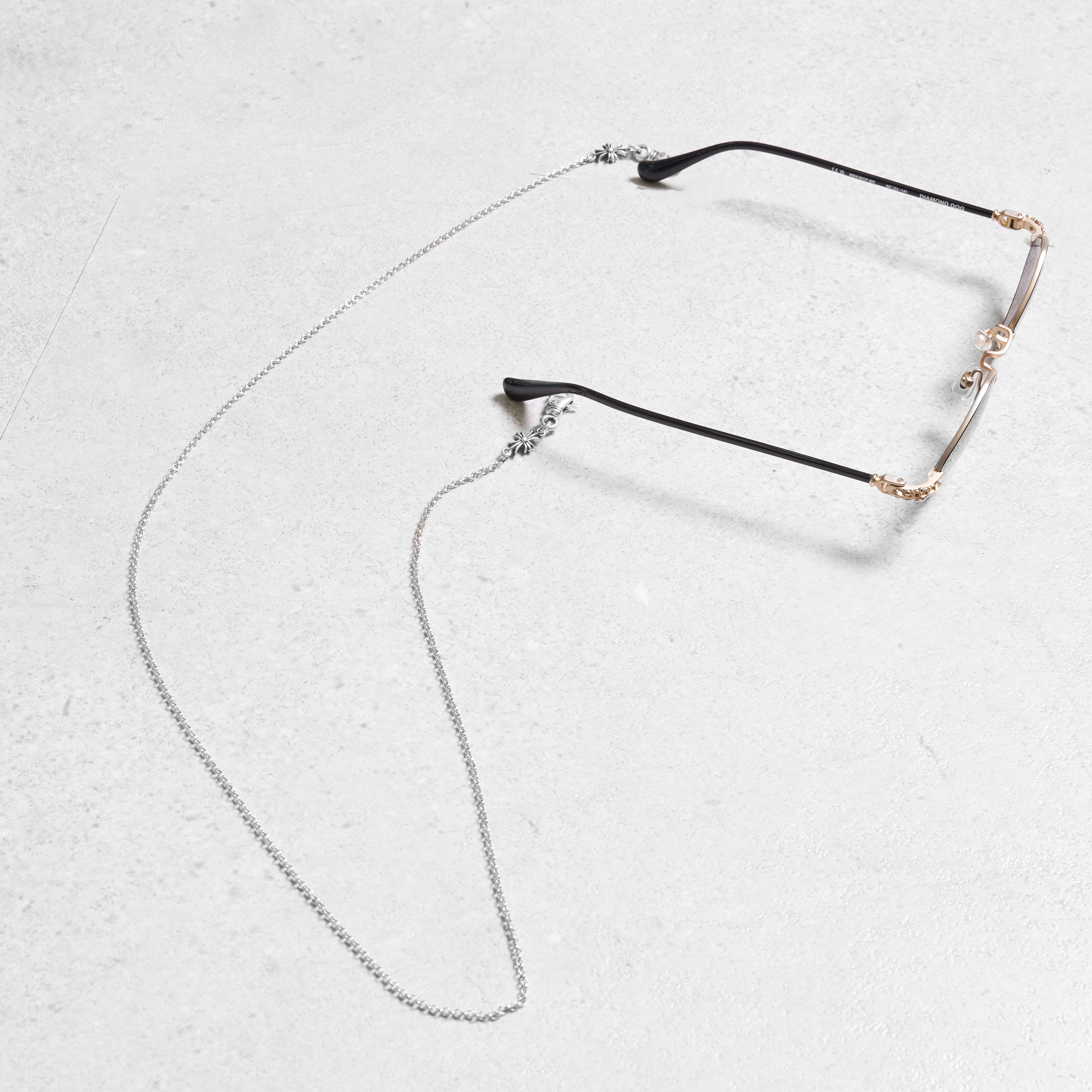 Chrome Hearts Chrome Hearts Roll Chain 2 Clip Tiny E Necklace silver Size ONE SIZE - 13 Thumbnail