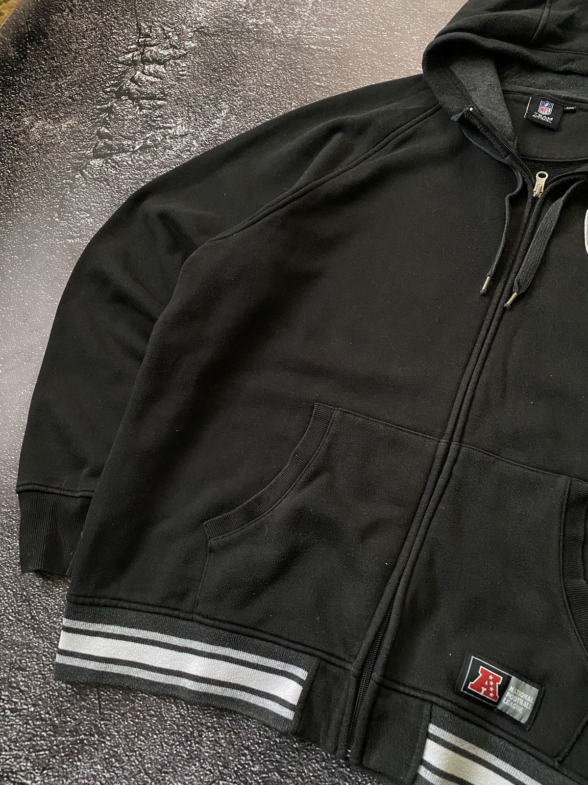 NFL NFL Raiders Zip Hoodie Hoodie 90's Size US XXL / EU 58 / 5 - 3 Thumbnail