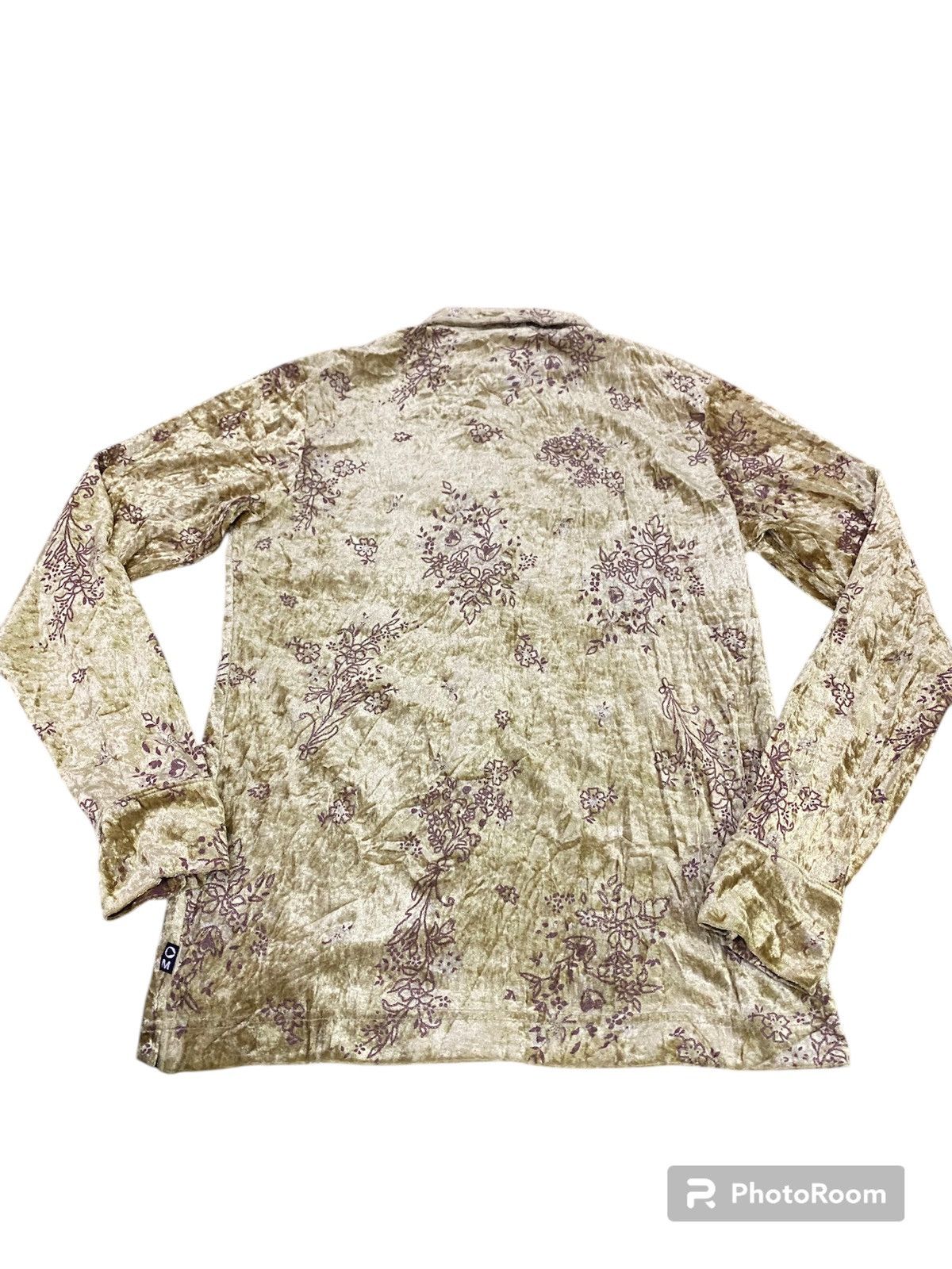 Japanese Brand × Morgan Homme × Velvet Morgan Homme velvet shirt japan 🇯🇵 Size M / US 6-8 / IT 42-44 - 2 Thumbnail