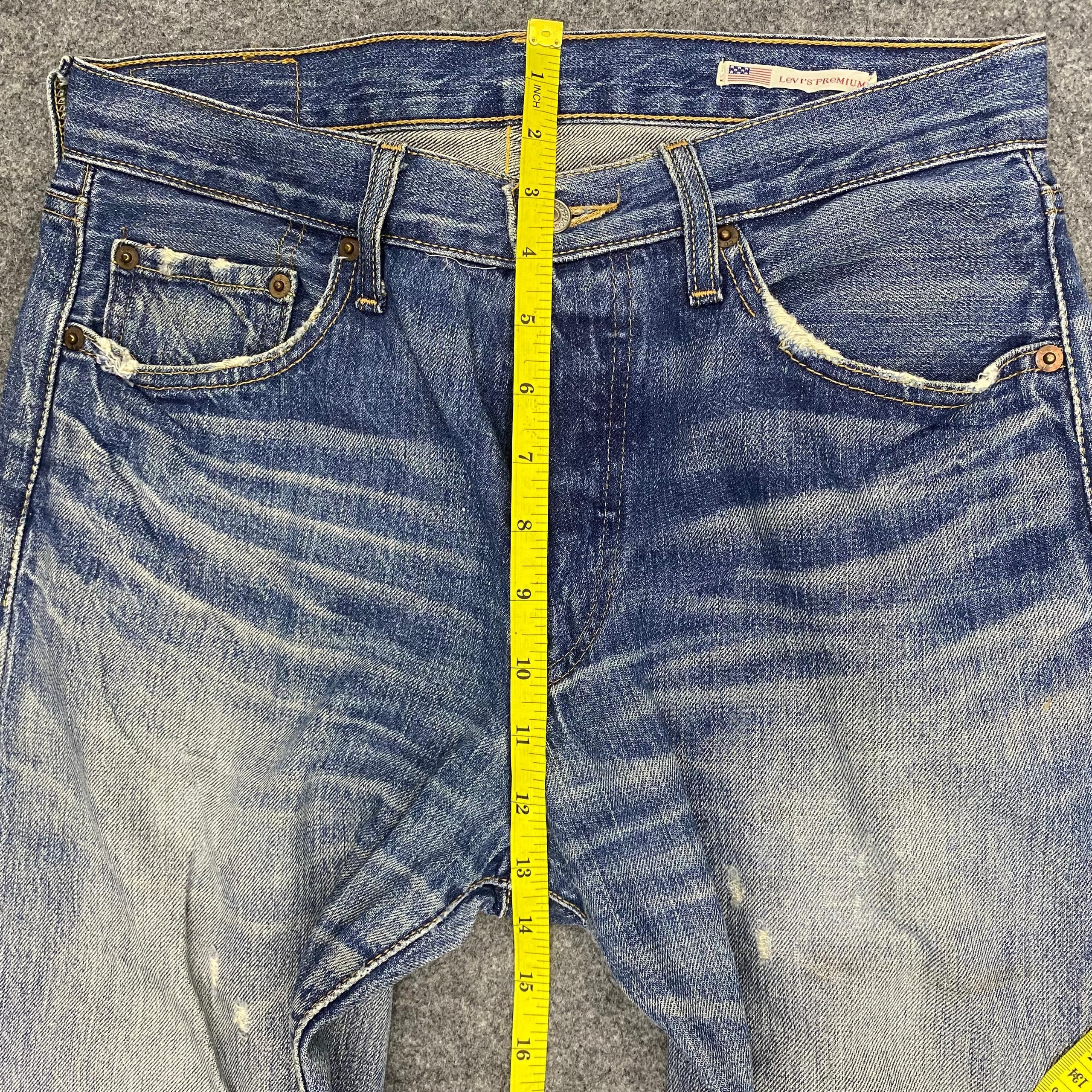 Levi's 💥Best Offer💥Vintage Levis 501 Distressed Denim Size US 31 - 5 Thumbnail