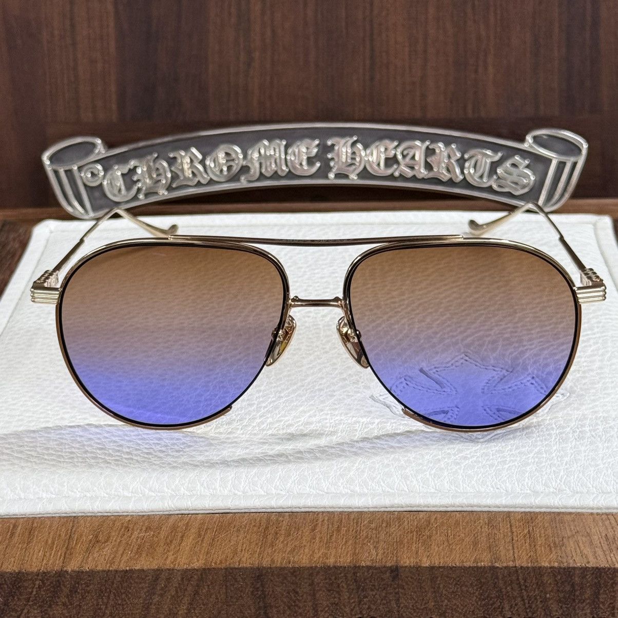 Chrome Hearts Chrome Hearts STEPPIN’ BLU II 1/1 Sunglasses Size ONE SIZE - 3 Thumbnail