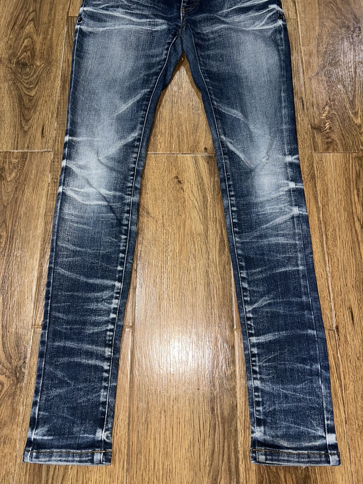 Tornado Mart Tornado Mart Vanquish Power Stretch Skinny Denim Pants Size 28" / US 6 / IT 42 - 3 Thumbnail