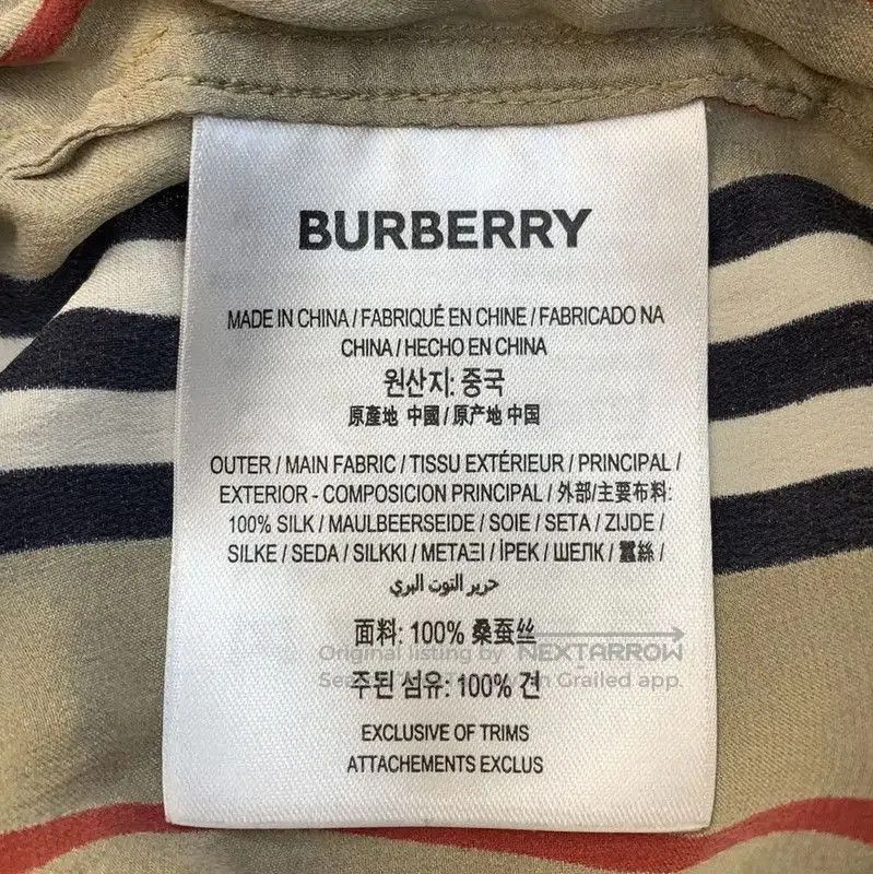 Burberry Burberry Men's Summer Khaki Stripe Shorts. Size US 32 / EU 48 - 8 Thumbnail