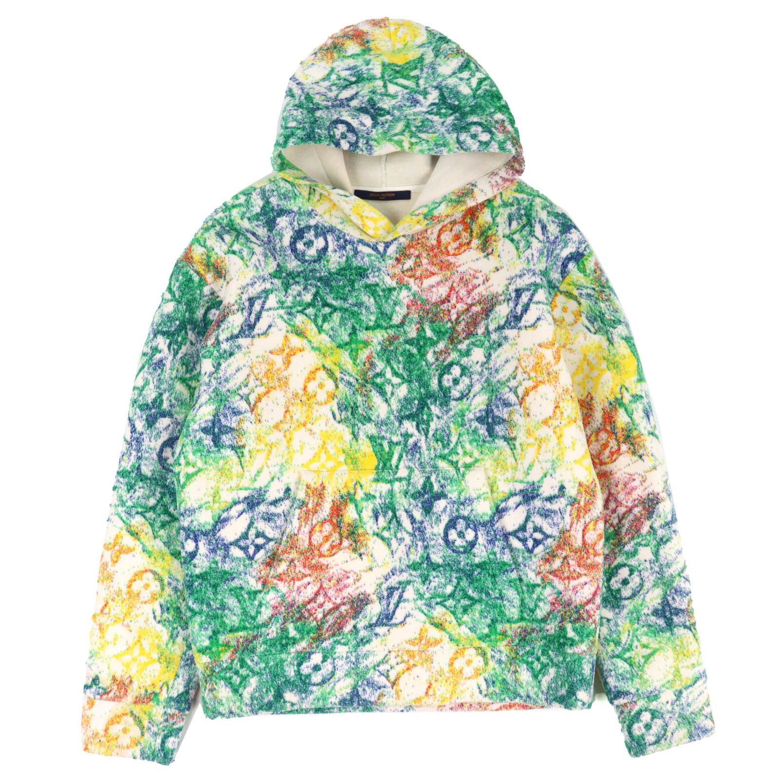Louis Vuitton Louis Vuitton Louis Vuitton Pastel Monogram Velvet Hoodie Textile Sweatshirts & Hoodies DUTY FREE for USA Size ONE SIZE - 1 Thumbnail