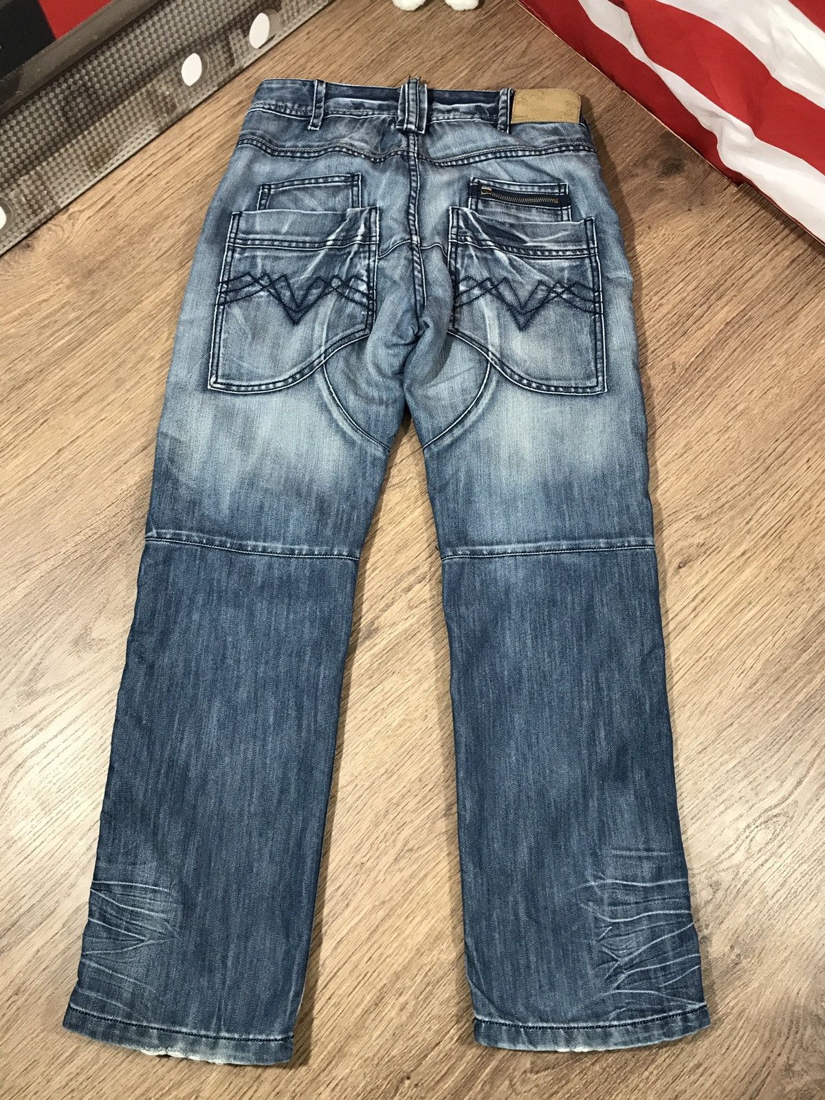 Japanese Brand × Vintage Vintage Distressed Denim Pants Jeans Size US 31 - 7 Thumbnail