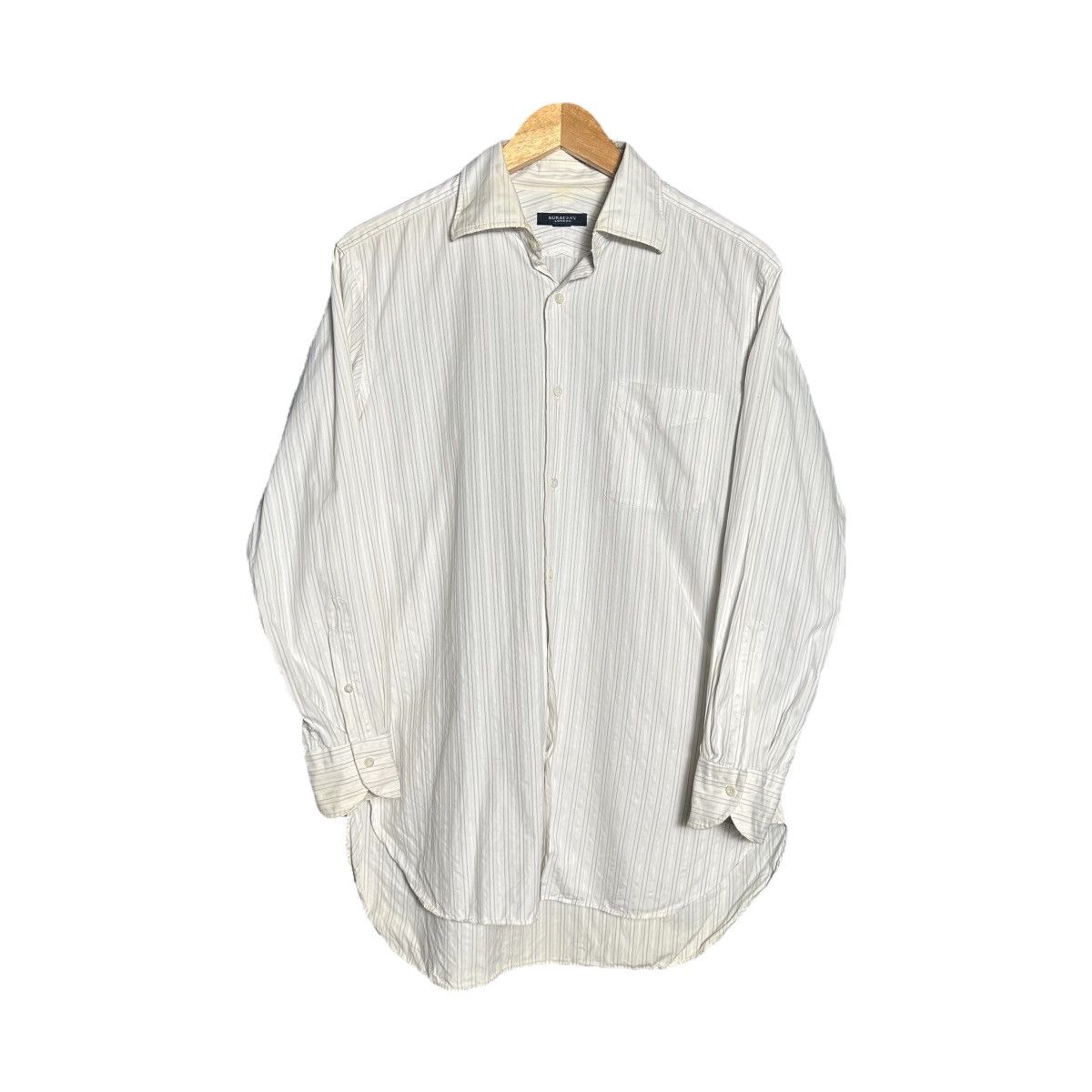 Burberry × Vintage Vintage Burberry Button Up Shirt Size US L / EU 52-54 / 3 - 1 Thumbnail