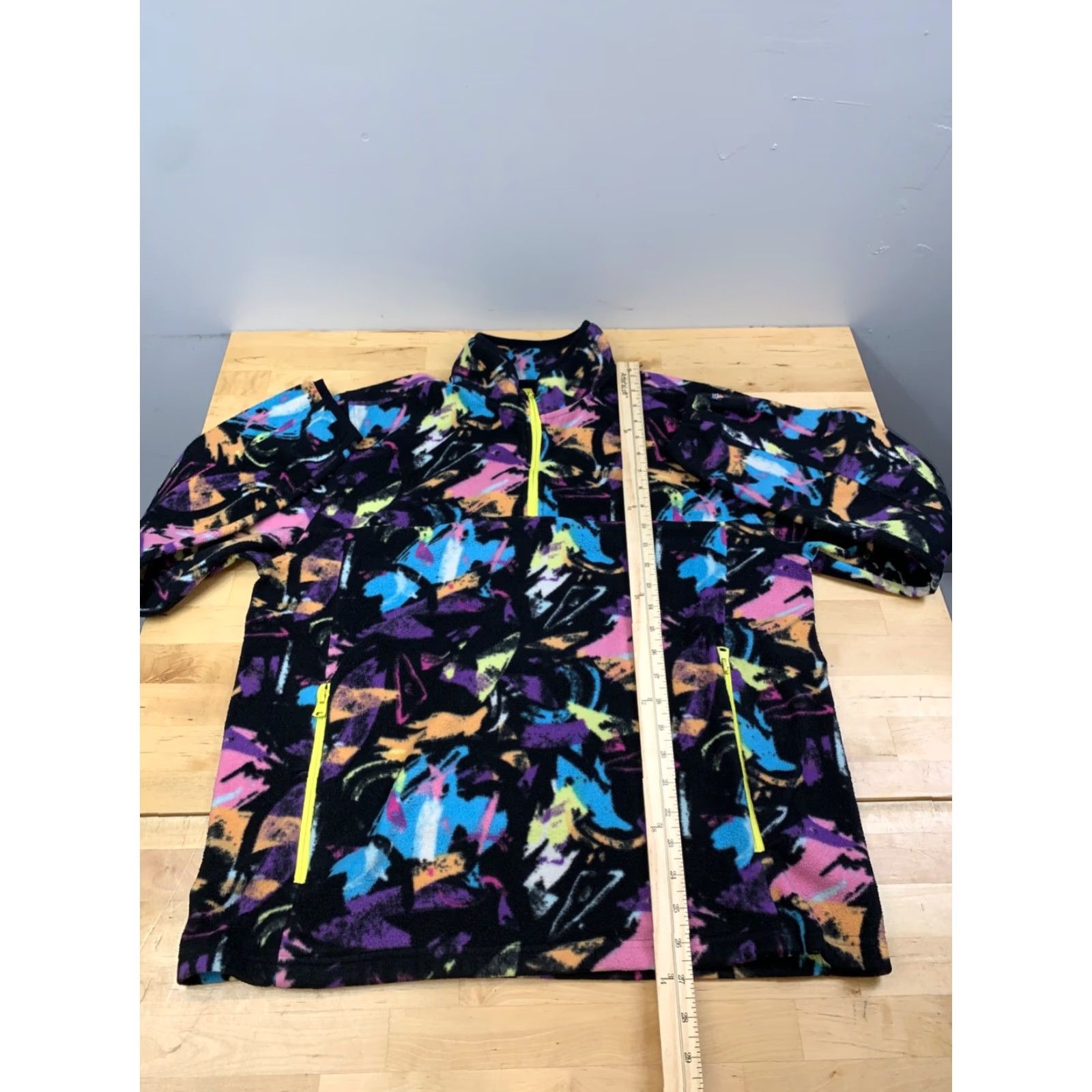 Chubbies Chubbies PullOver 1/4 Zip Men L Fleece Multicolor Logo Sweater Casual Winter Spring Fall Size US L / EU 52-54 / 3 - 7 Thumbnail
