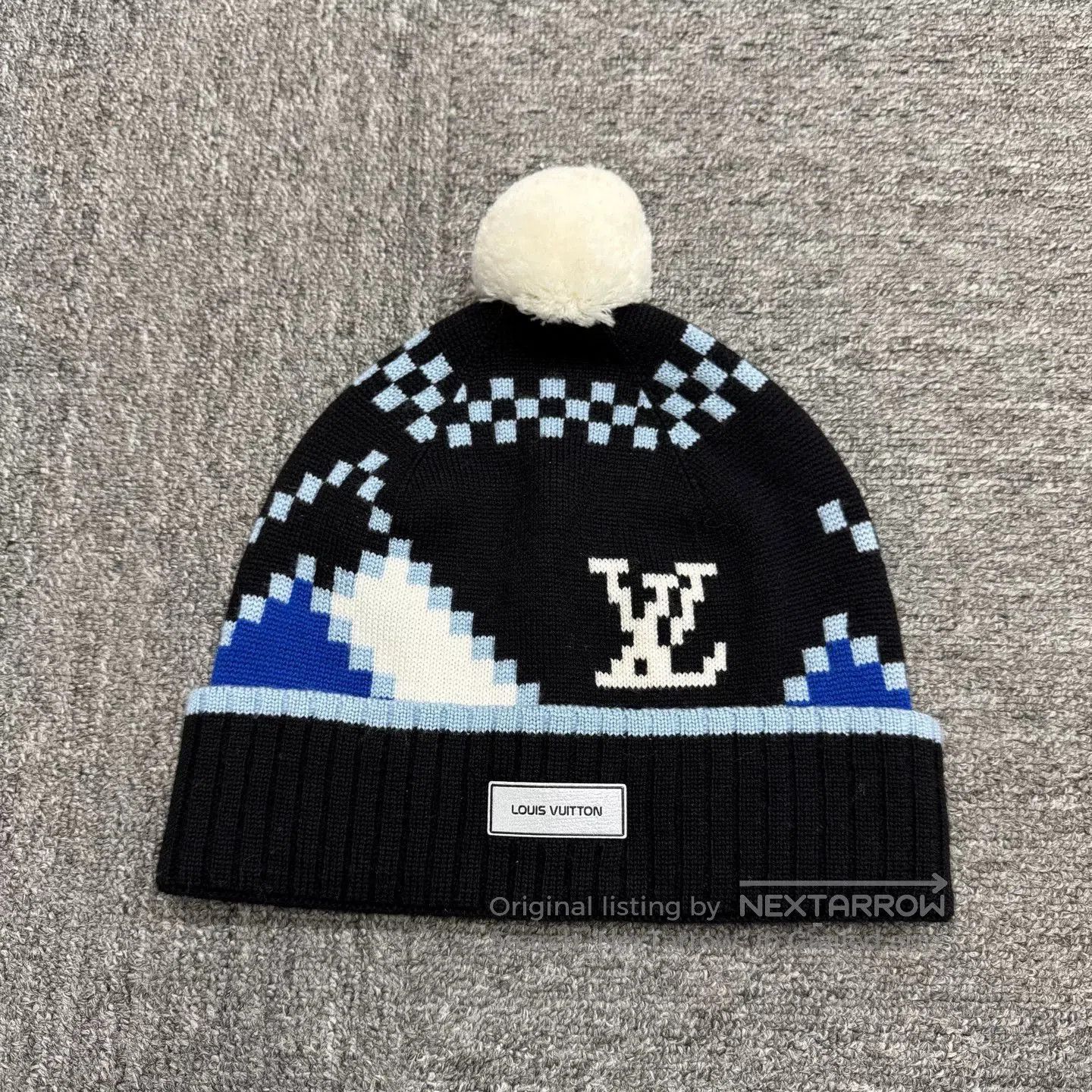 Louis Vuitton Louis Vuitton Damier Wool Beanie. Size ONE SIZE - 1 Thumbnail