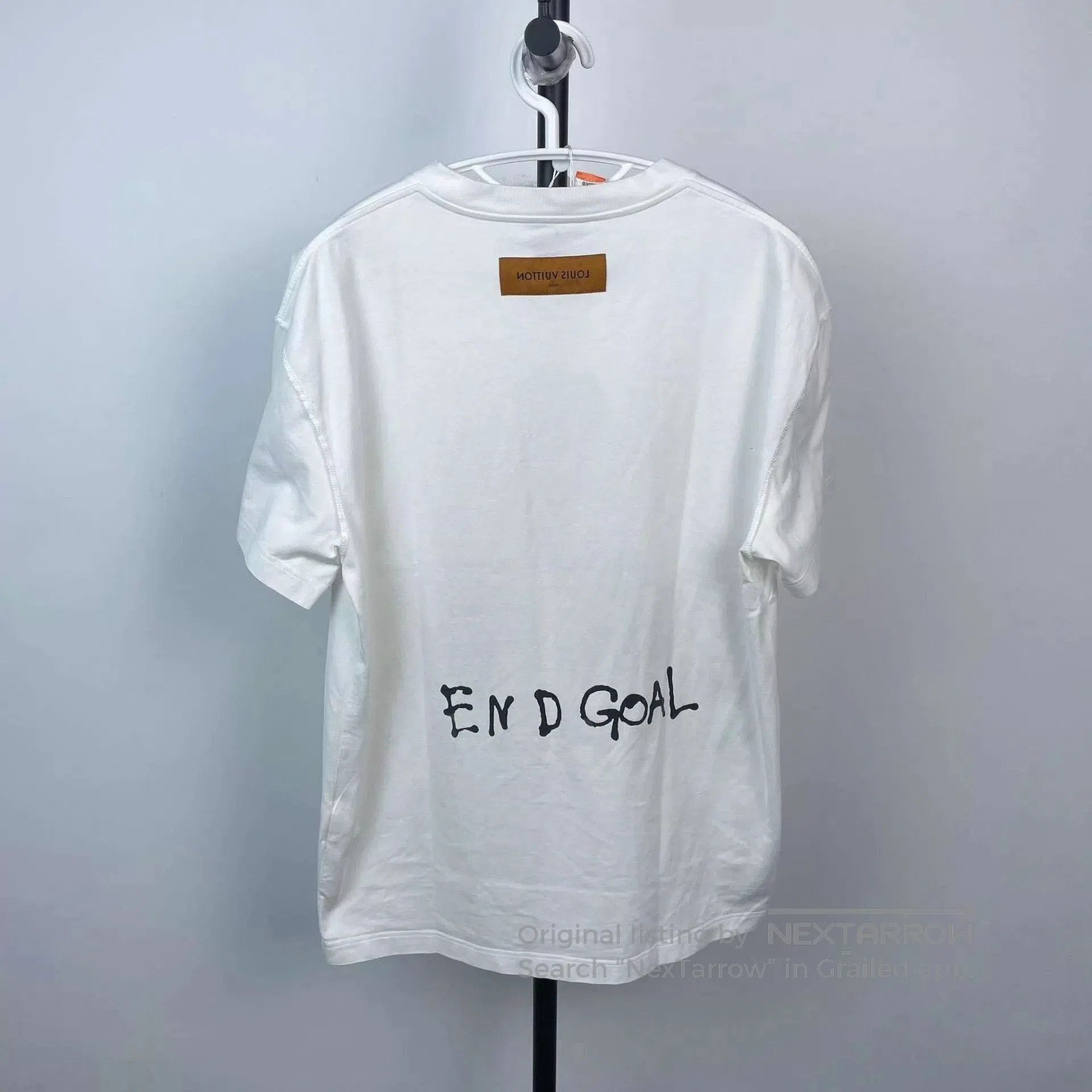 Louis Vuitton White Graphic Print Short Sleeve T. Size US M / EU 48-50 / 2 - 2 Thumbnail