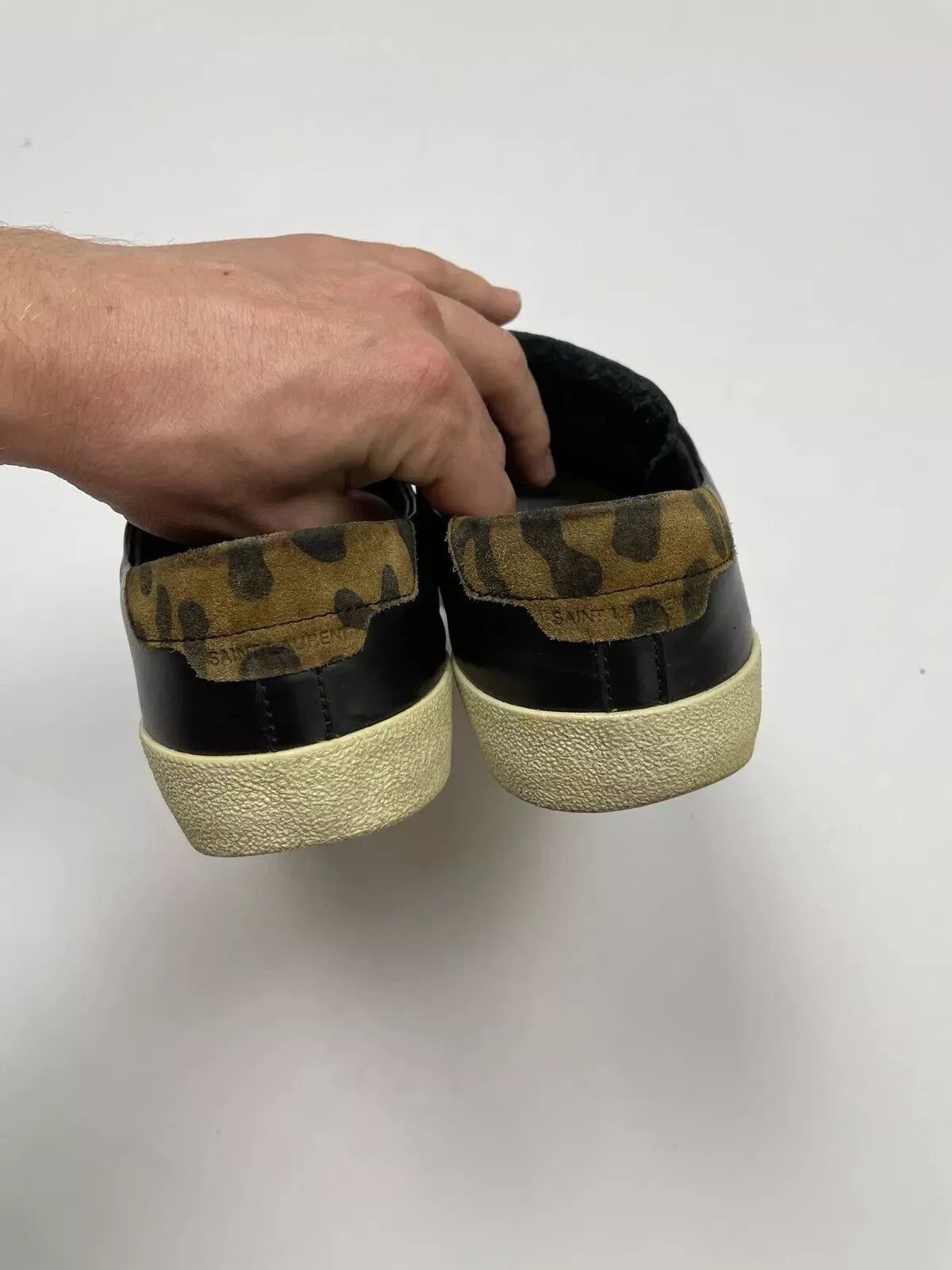 Yves Saint Laurent YSL SAINT LAURENT SL / 05 SNEAKER LEATHER WOMENS SHOES Size US 9 / IT 39 - 4 Thumbnail