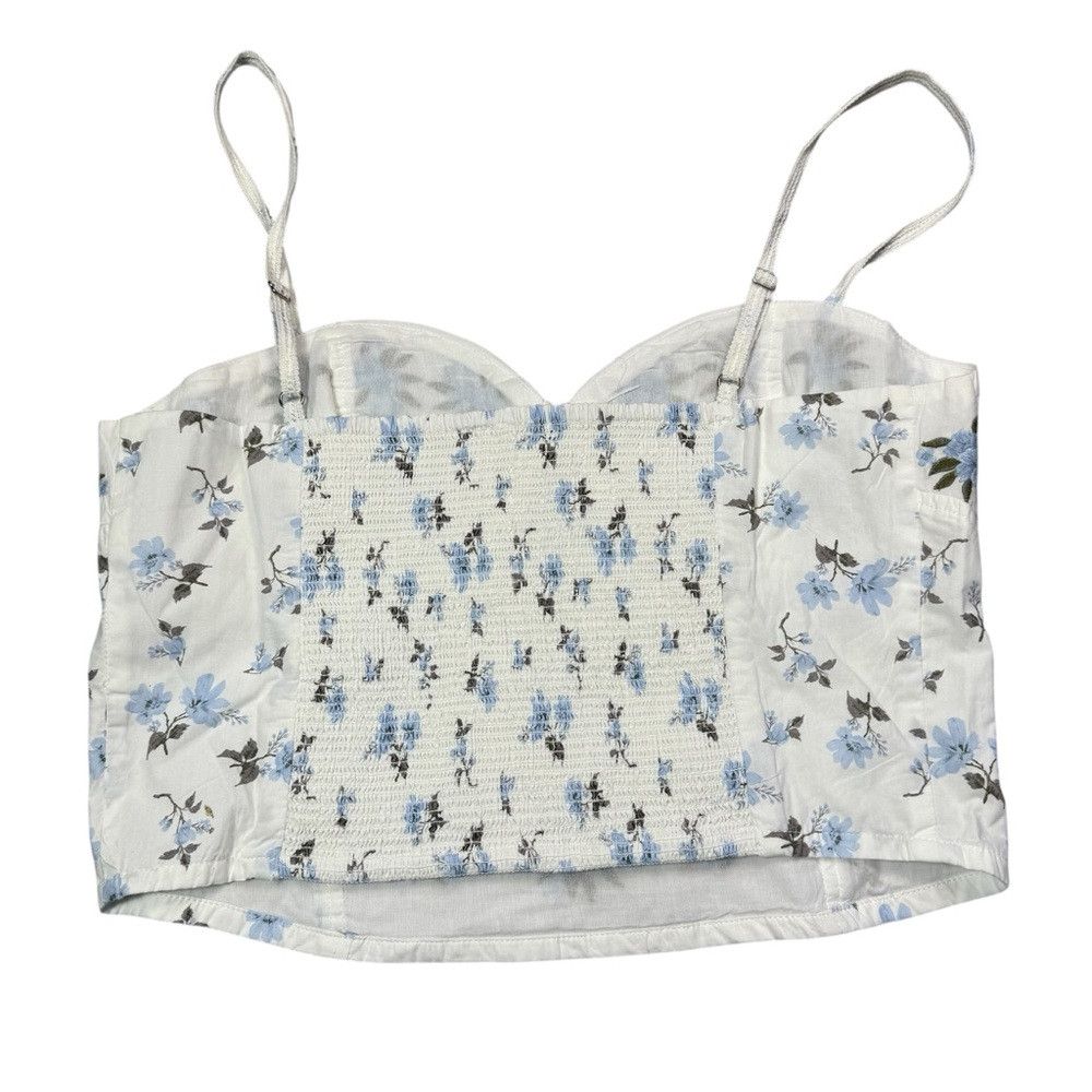 Free People NWT New $98 Free People Wild Flowers Embroidered Bustier Te Size M / US 6-8 / IT 42-44 - 5 Thumbnail