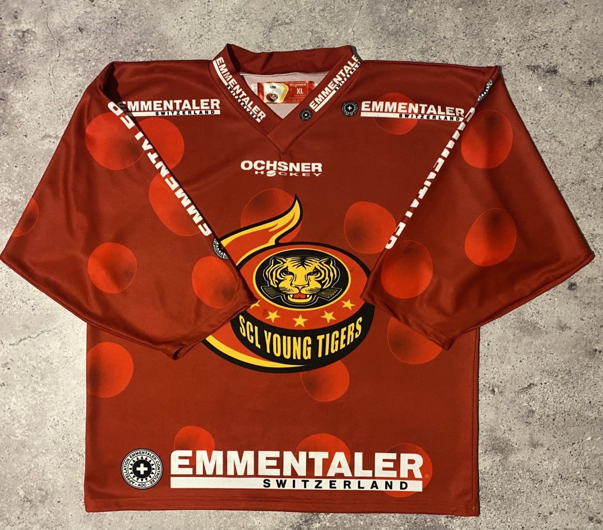 Other SCL Young Tigers Ice Hoсkey Jersey Emmentaler Switzerland Size US XL / EU 56 / 4 - 1 Thumbnail