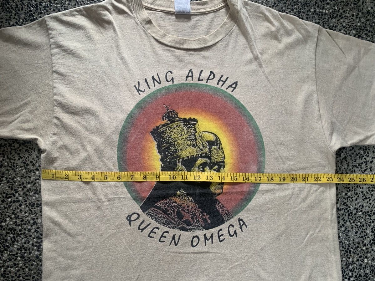 Band Tees Vintage King Alpha Queen Omega T shirt Size US XL / EU 56 / 4 - 8 Thumbnail