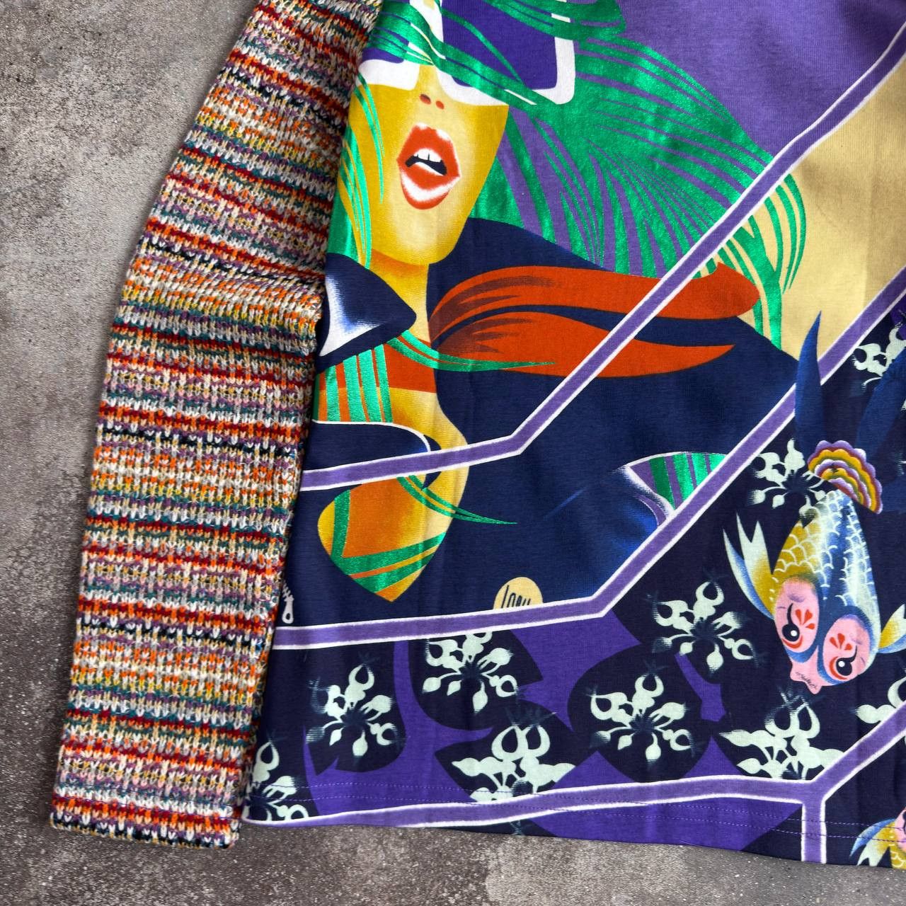 Custo Barcelona Custo Barcelona Y2K Vintage Lady Printed Long Sleeve Top Size M / US 6-8 / IT 42-44 - 11 Thumbnail