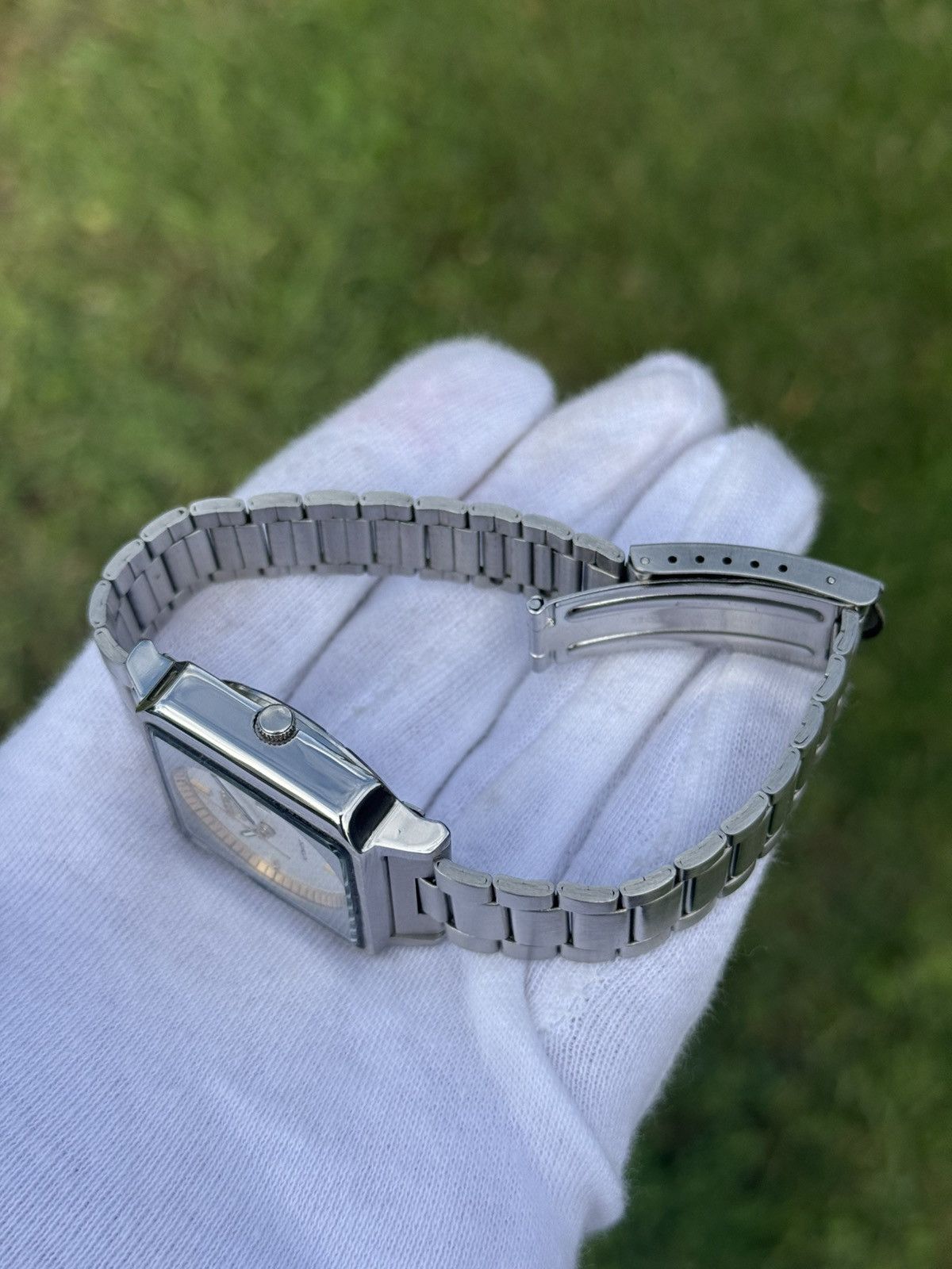 Seiko Vintage Seiko 5 Automatic japan Watch: silver Dial, TV Case Size 36 - 16 Thumbnail