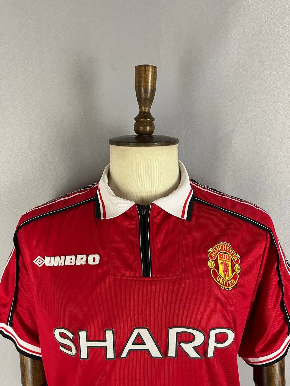Umbro Manchester United Umbro Tee T Shirt Polo Beckham 7 Jersey Size US XXL / EU 58 / 5 - 3 Thumbnail