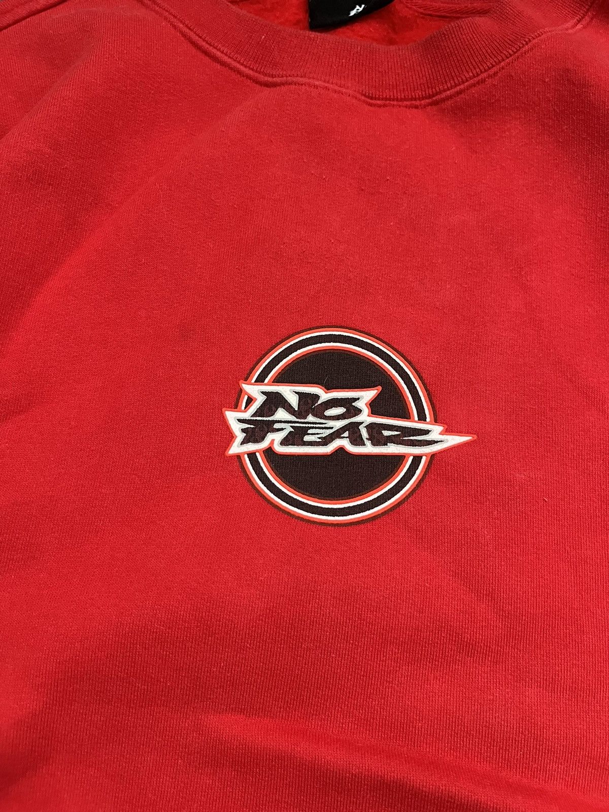 No Fear Crazy Vintage No Fear Flame Dragon Red Sweatshirt Rare SZ L Size US L / EU 52-54 / 3 - 3 Thumbnail