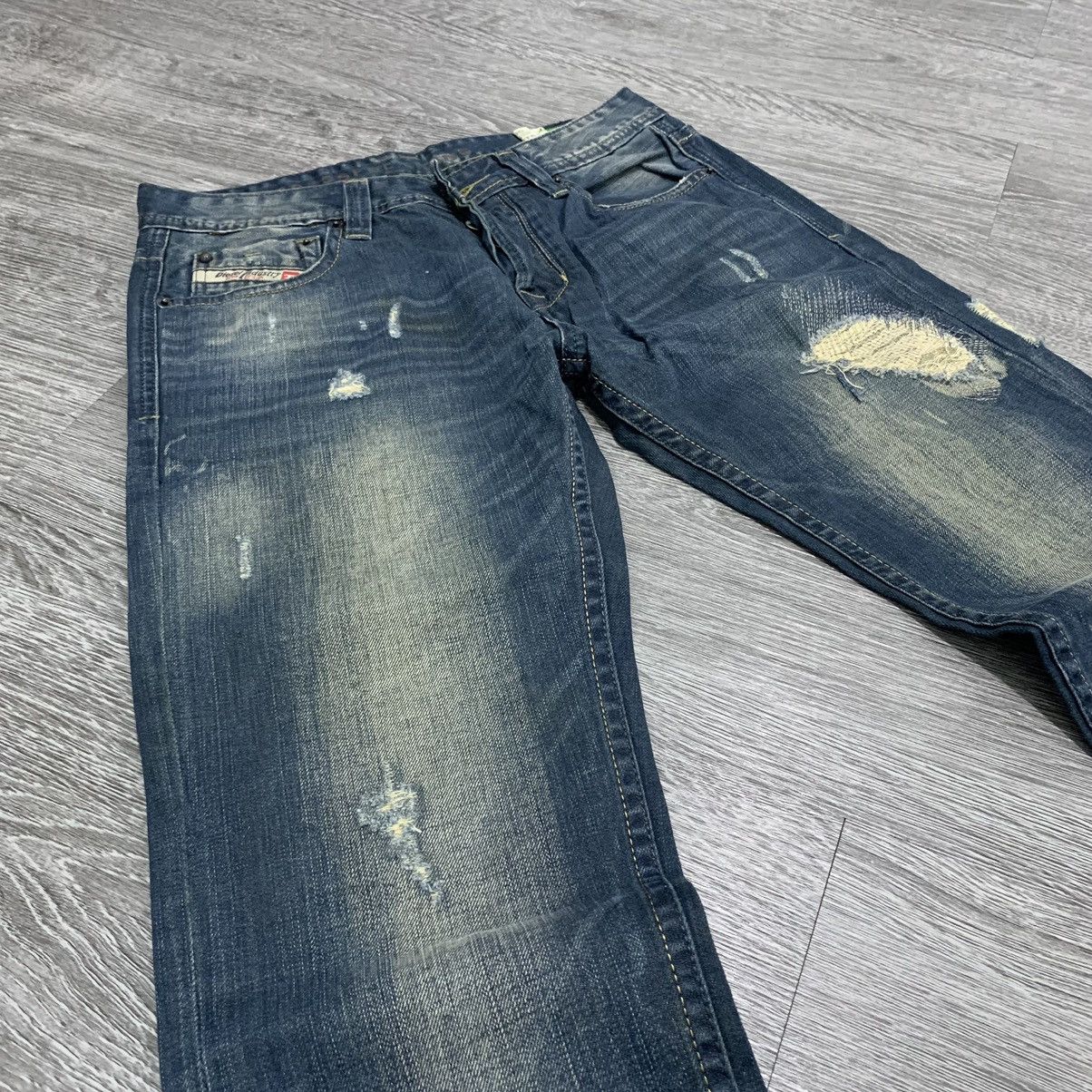 Diesel Diesel Zatiny Distressed Denim Pant Size US 30 / EU 46 - 2 Thumbnail