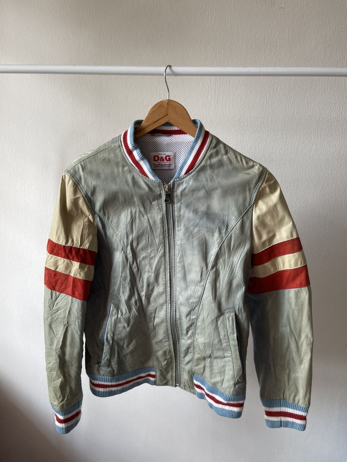 Dolce & Gabbana Dolce & Gabbana Leather Jacket Size US S / EU 44-46 / 1 - 2 Thumbnail