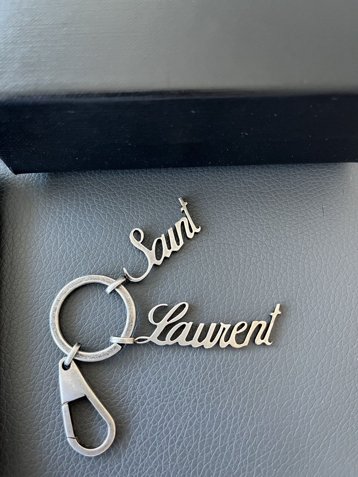 Saint Laurent Paris Saint Laurent Runway Brand New Logo Keyring Keychain RARE Size ONE SIZE - 2 Thumbnail