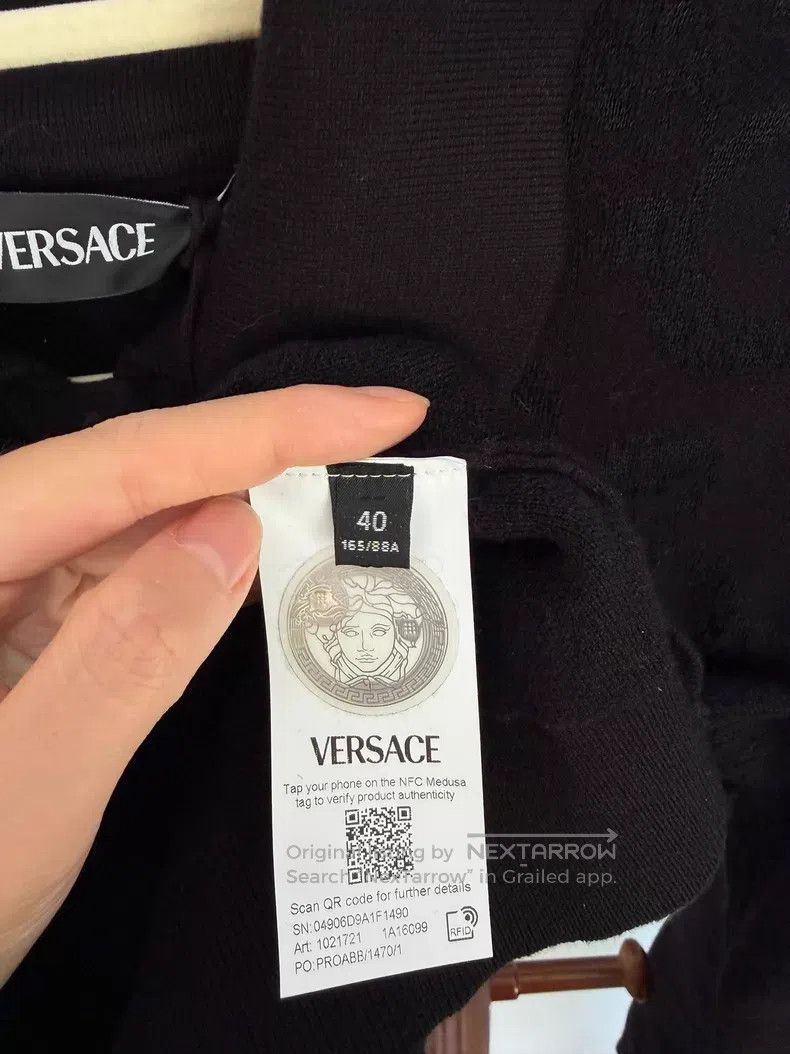 Versace Versace Long-sleeved cardigan Size M / US 6-8 / IT 42-44 - 5 Thumbnail