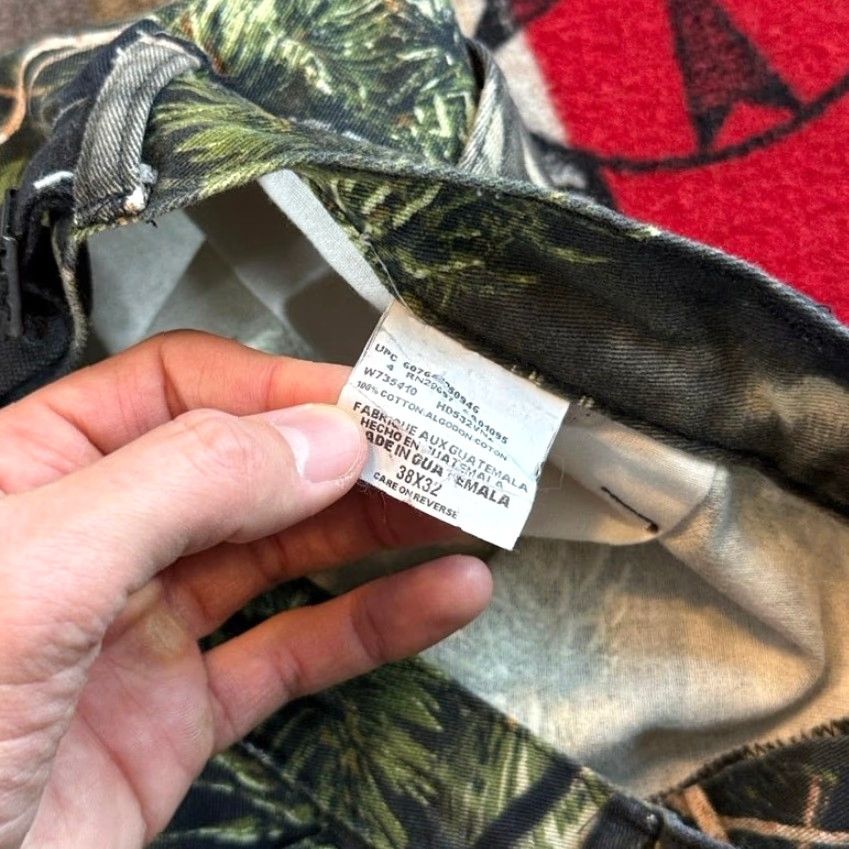 Dickies VINTAGE Dickies Camouflage Cargo Pants Men 38x27 Regular Black 90s Hunting Outdoor Camo Camouflage Pants Mens Size US 38 / EU 54 - 4 Thumbnail