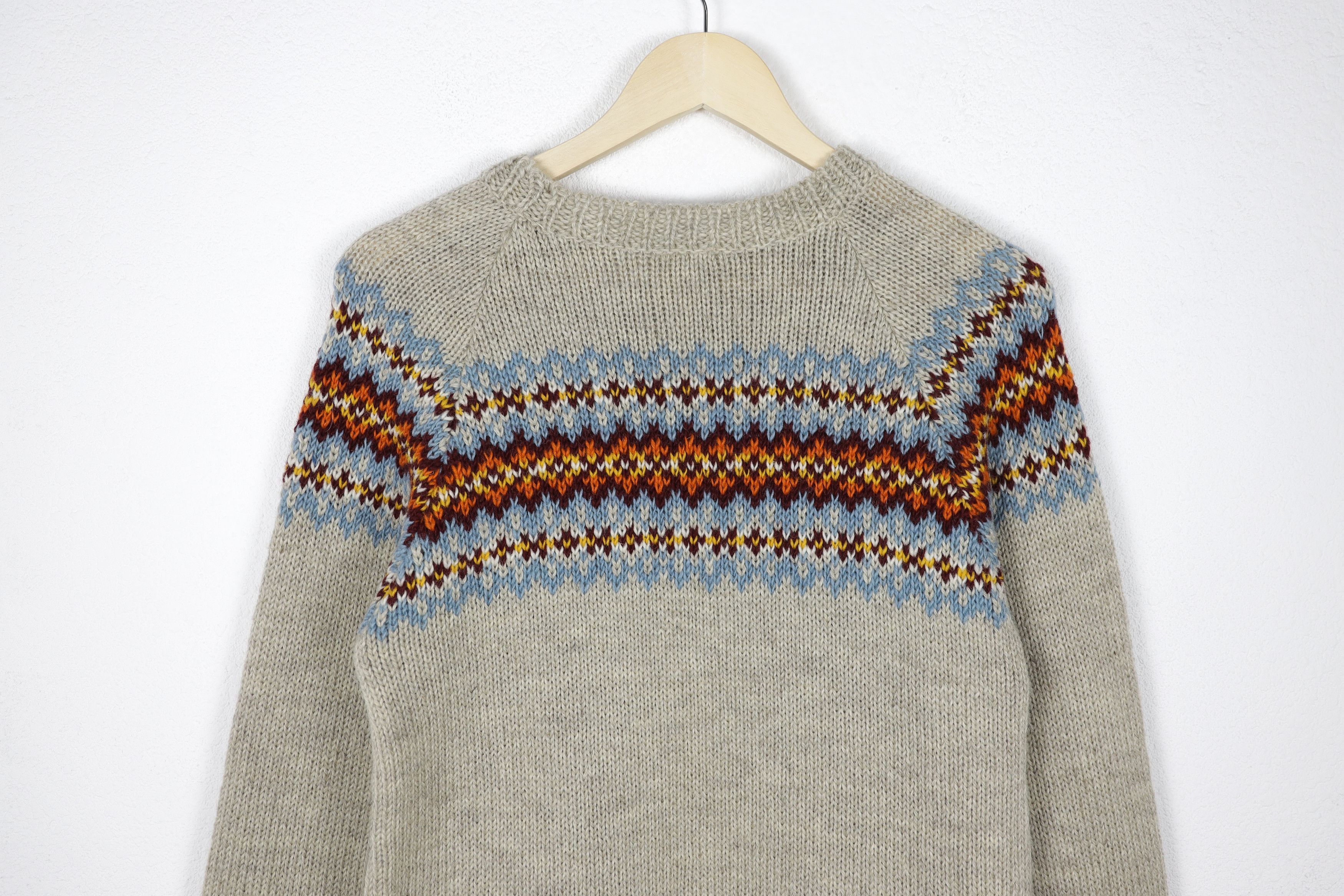 Other Pachamama Handknit Ornament Wool Sweater Avant Garde Size S / US 4 / IT 40 - 10 Thumbnail
