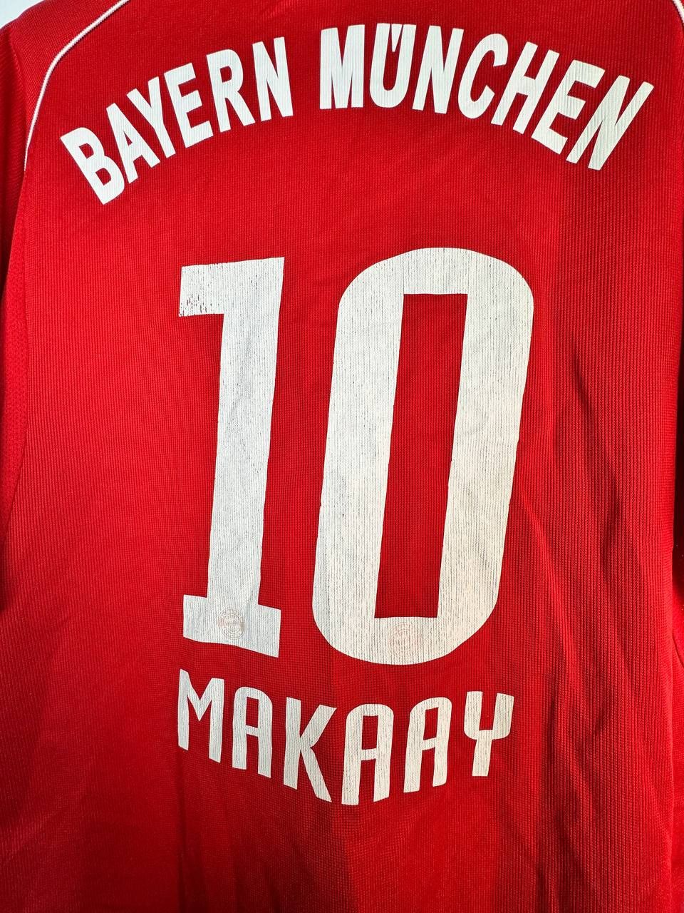 Adidas × Vintage 2005-06 Bayern Munich adidas Home Shirt Makaay #10 MEDIUM Size US M / EU 48-50 / 2 - 4 Thumbnail
