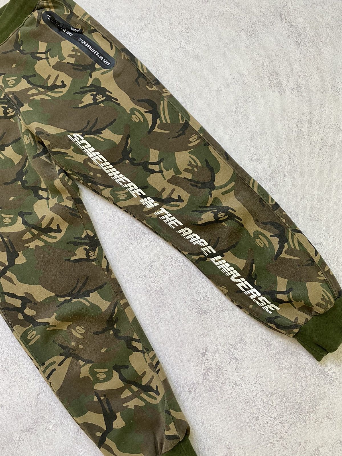 Aape Aape A Bathing Ape Mens Camo Joggers Size S Size US 28 / EU 44 - 5 Thumbnail
