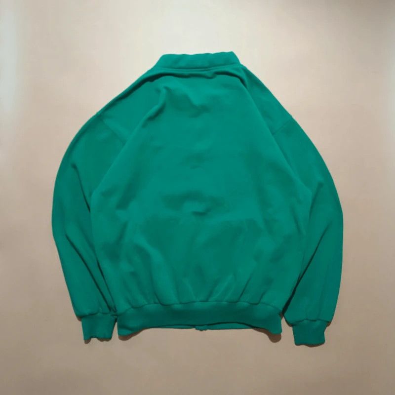 Lacoste Vintage 80s 90s Chemise Lacoste Club Green Zip Up Hoodie M Size US M / EU 48-50 / 2 - 16 Thumbnail