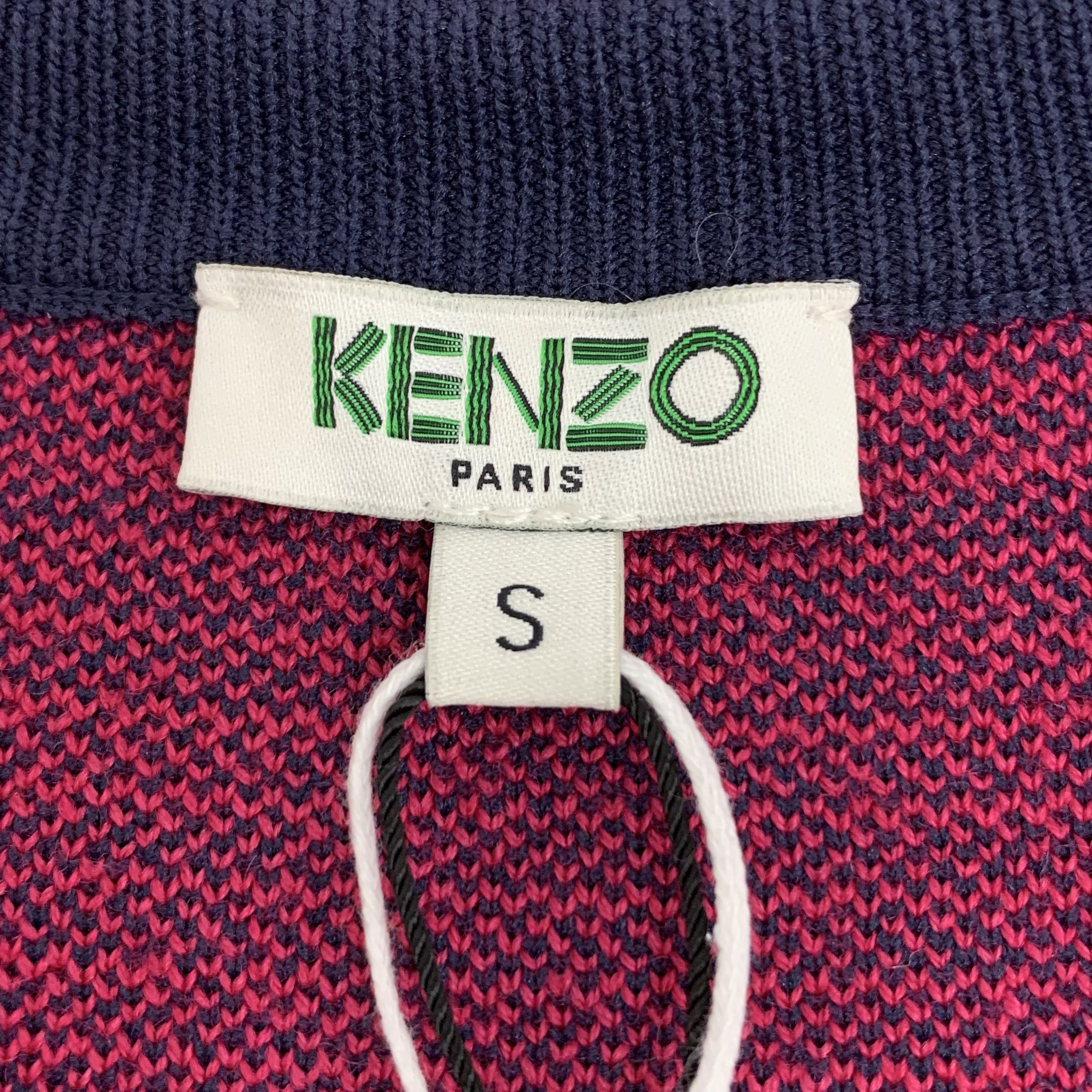 Kenzo Kenzo Eye Logo Wool Knit Sweater Pink (S) Size US S / EU 44-46 / 1 - 5 Thumbnail