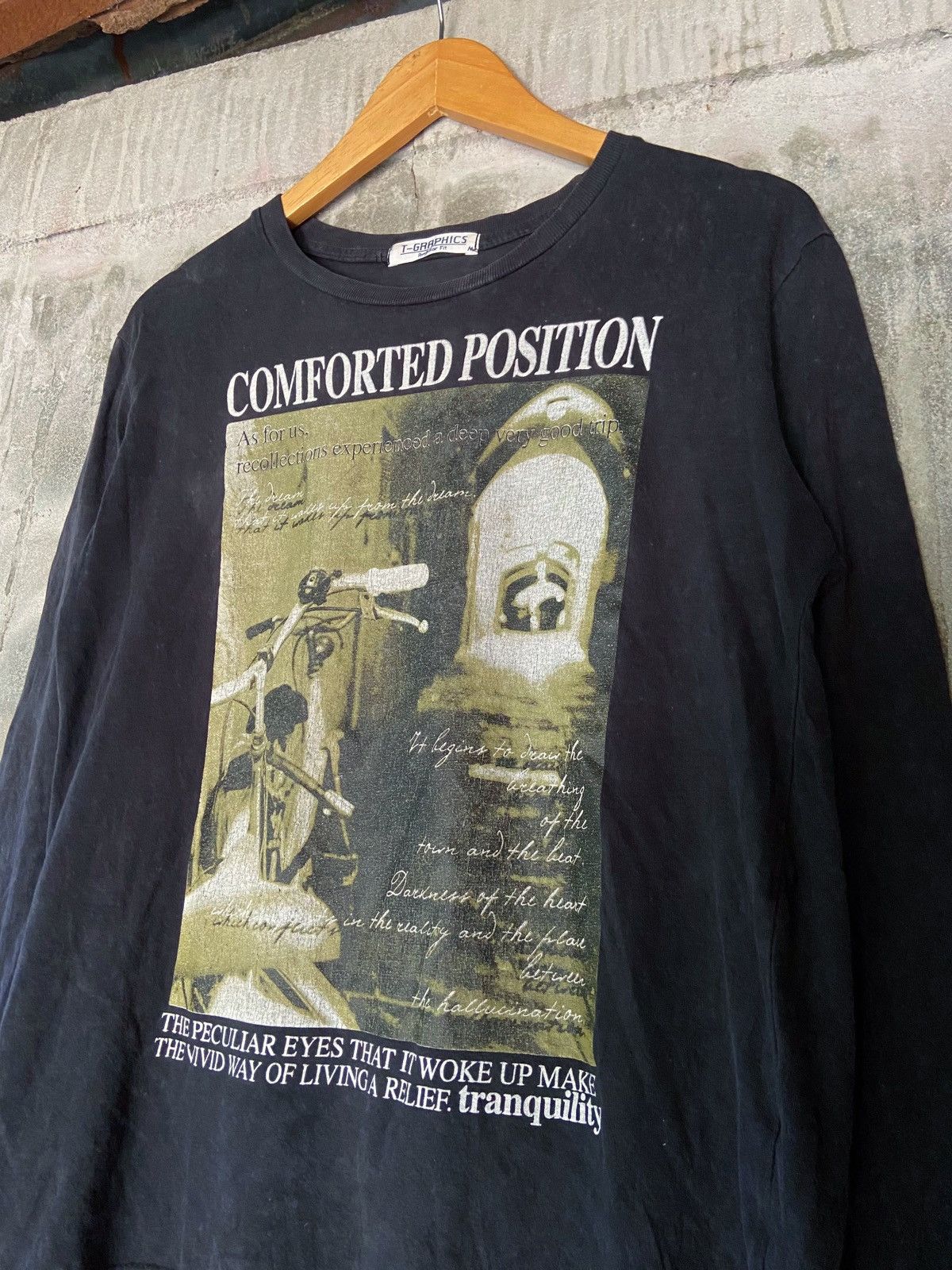 Japanese Brand COMFORTED POSITION AS FOR US LONG SLEEVE Size US M / EU 48-50 / 2 - 3 Thumbnail