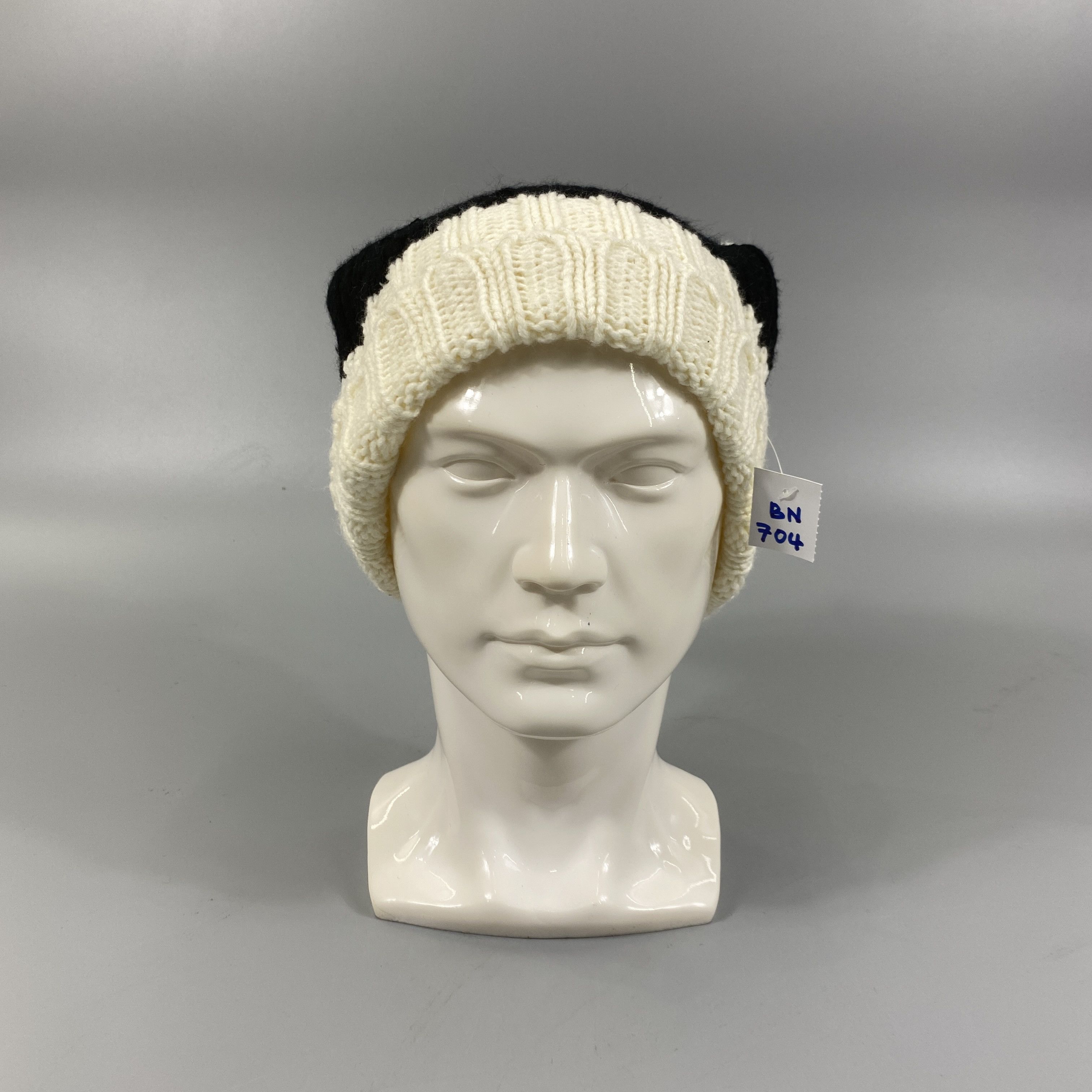 Japanese Brand X Games Striped Snow Cap Beanie -BN704 Size ONE SIZE - 2 Thumbnail