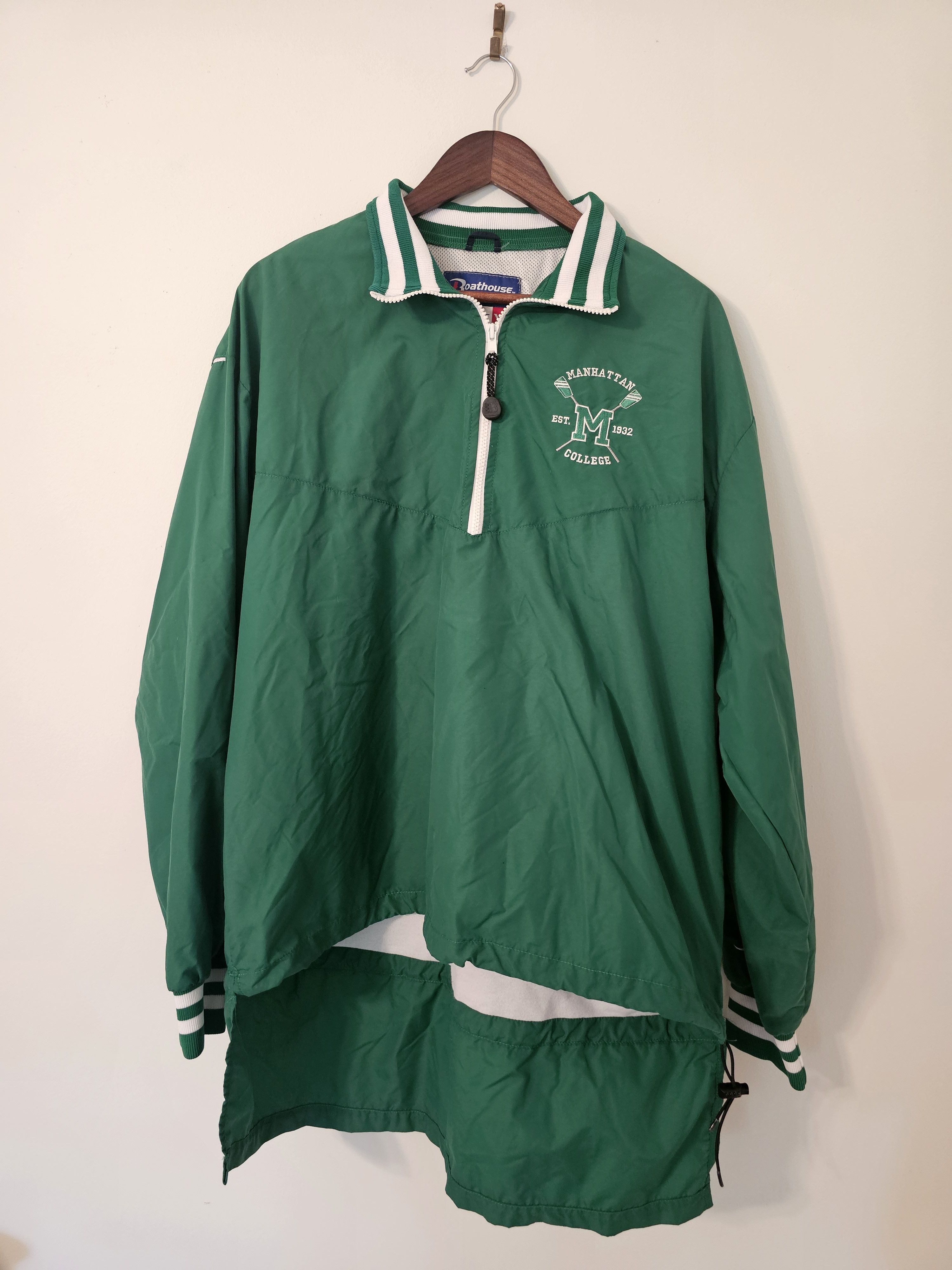 Boathouse Rare Vintage Manhattan College rowing jacket (Team Issue ...