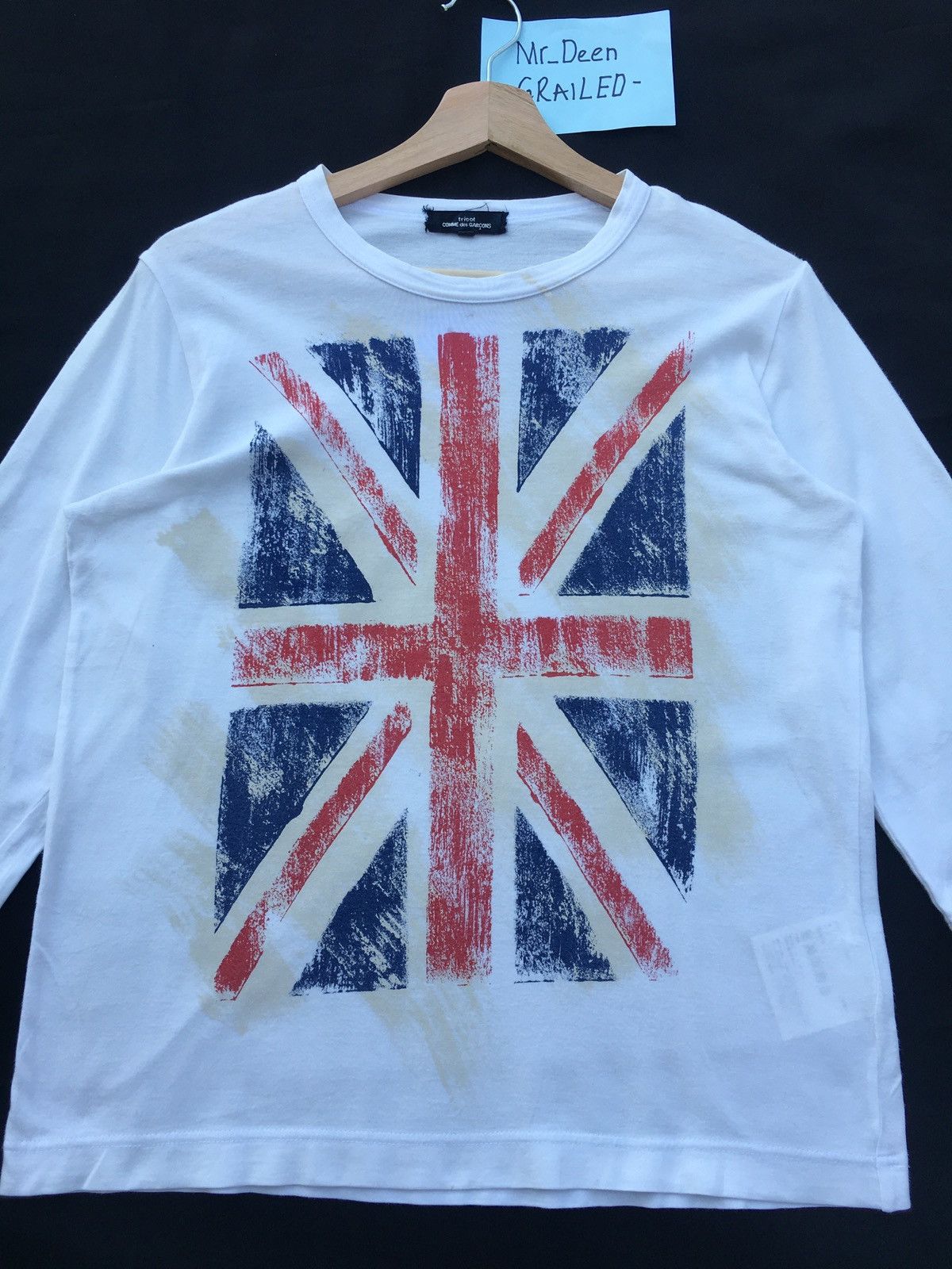 Comme des Garcons Rare tricot Comme Des Garcons US Flag Shirt Size M / US 6-8 / IT 42-44 - 5 Thumbnail