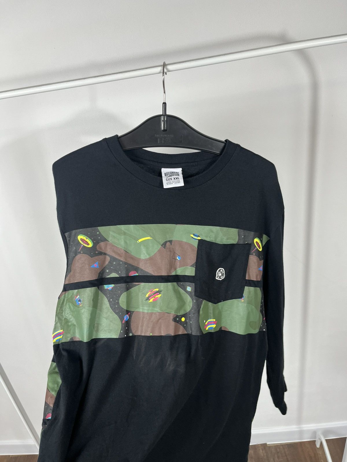 Billionaire Boys Club Billionaire Boys Club Camo Panel Long Sleeve Shirt XXL Size US XL / EU 56 / 4 - 9 Thumbnail